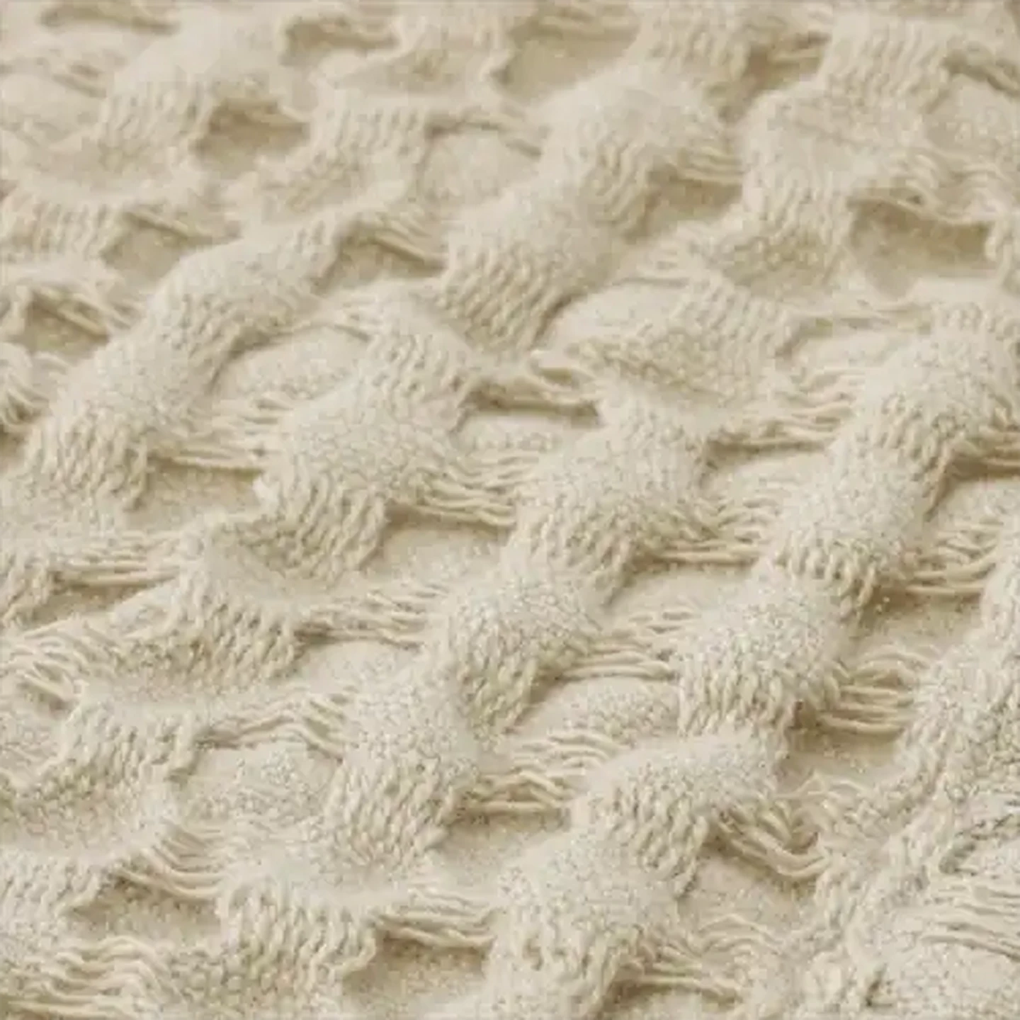 Image of Forage and Feast Stone Adoro Waffle Weave Kitchen Cloth 2 Pack 40 x 60cm