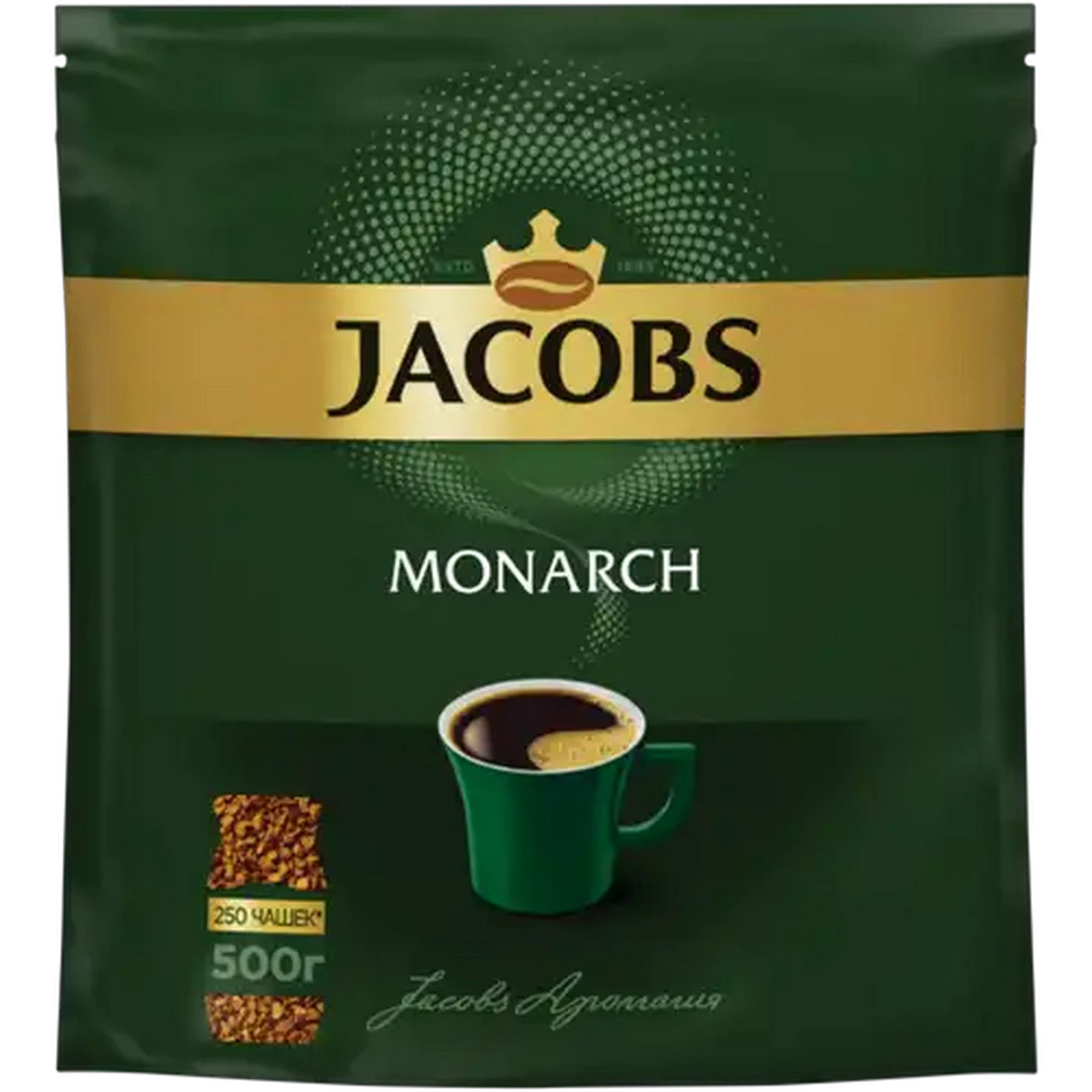 Image of Jacobs Monarch Freeze Dried Instant Coffee 500g
