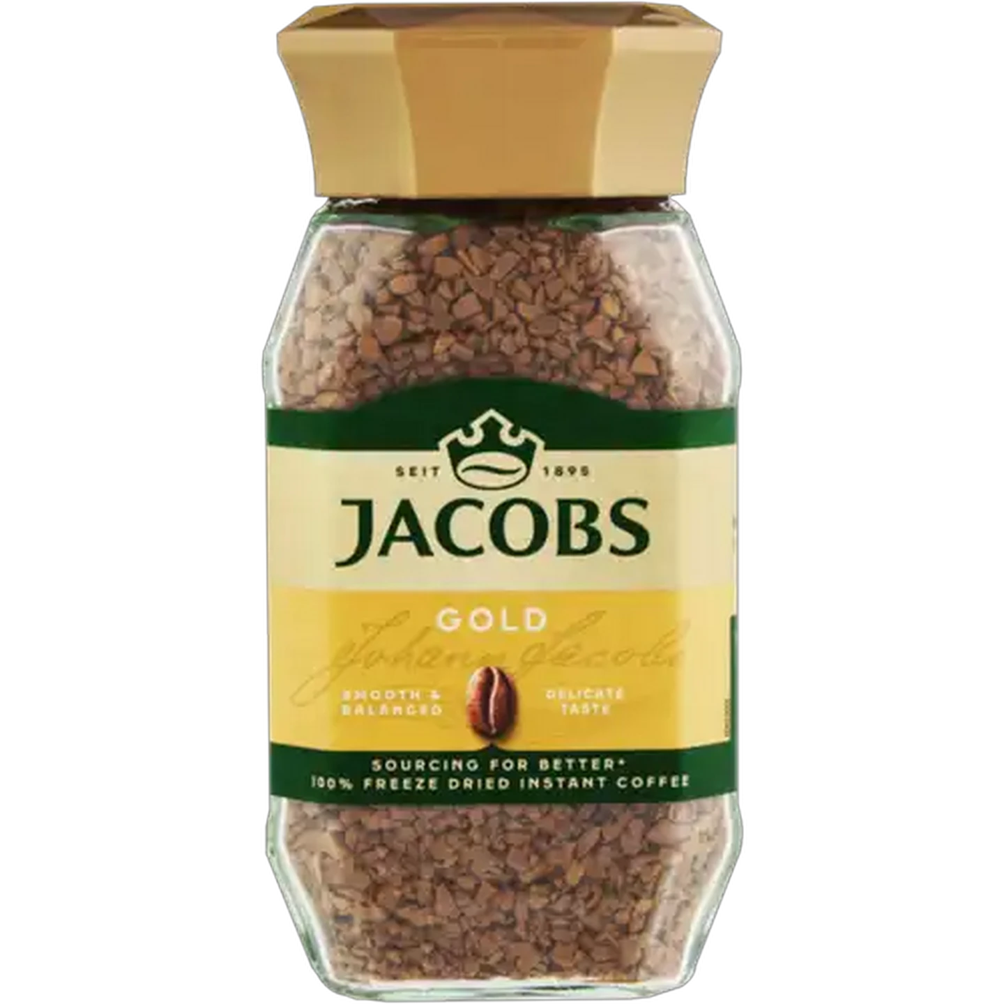 Image of Jacobs Gold Freeze Dried Instant Coffee 95g