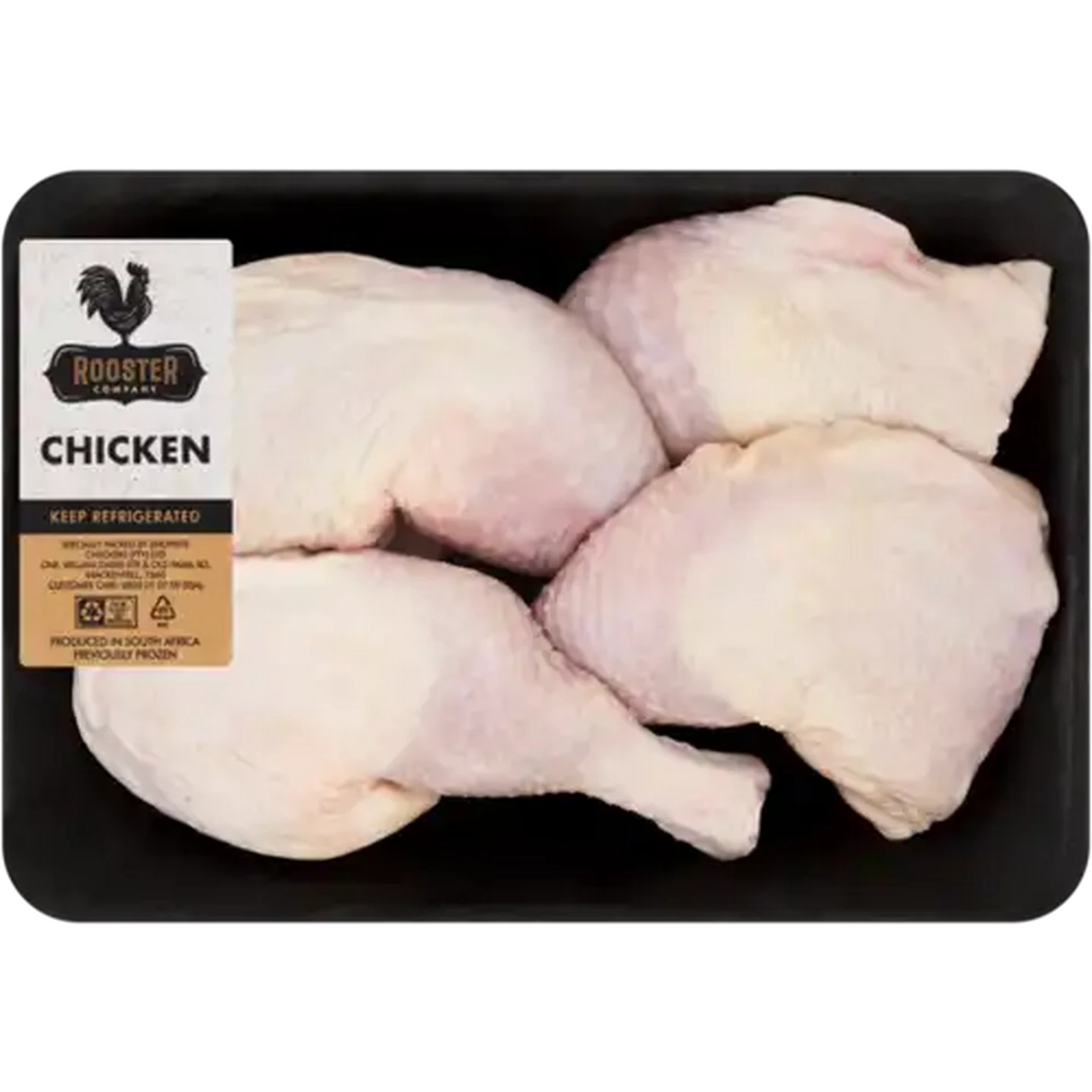 Image of Rooster Company Frozen Chicken Leg Quarters Per kg