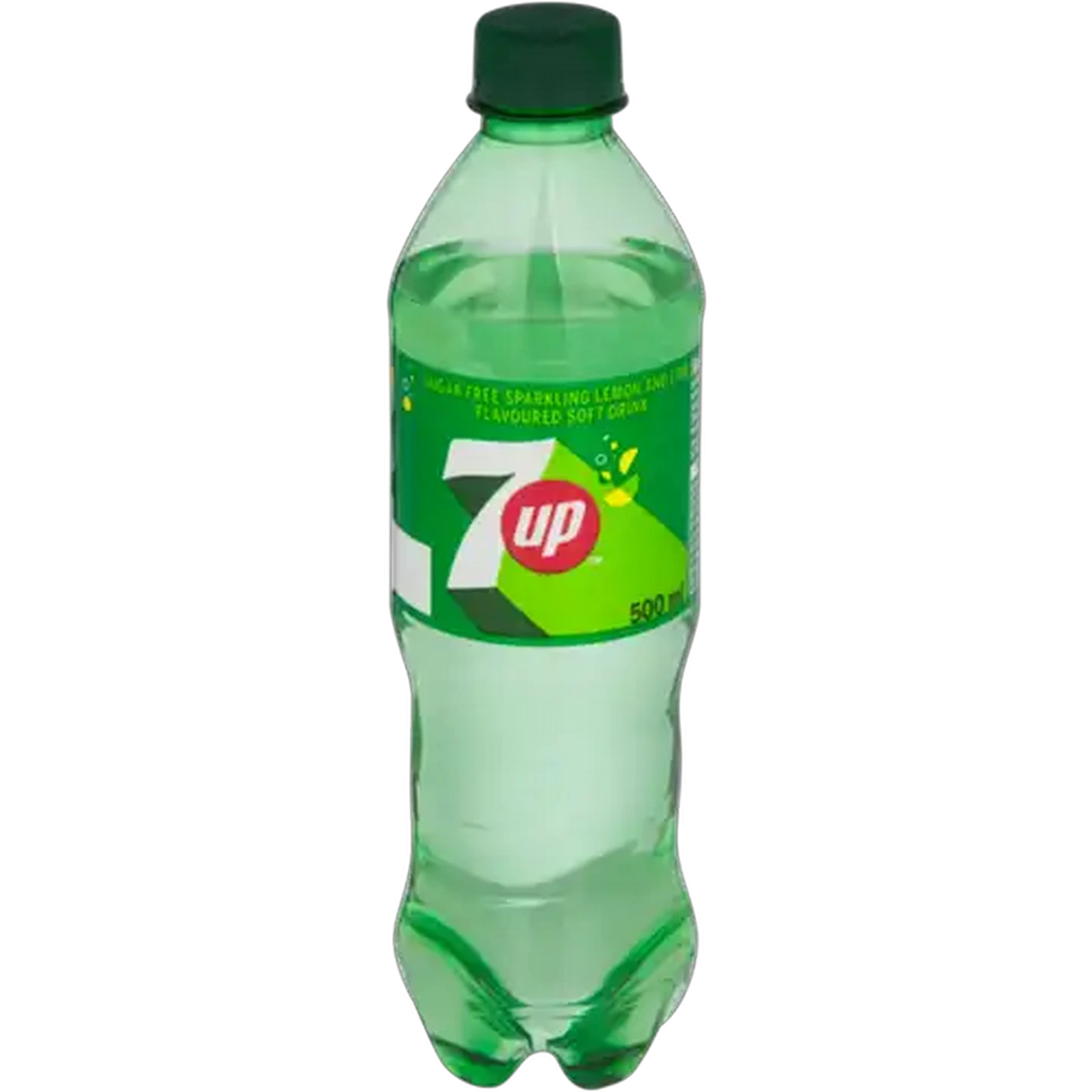 Image of 7UP Lemon and Lime Flavoured Sugar Free Soft Drink 500ml