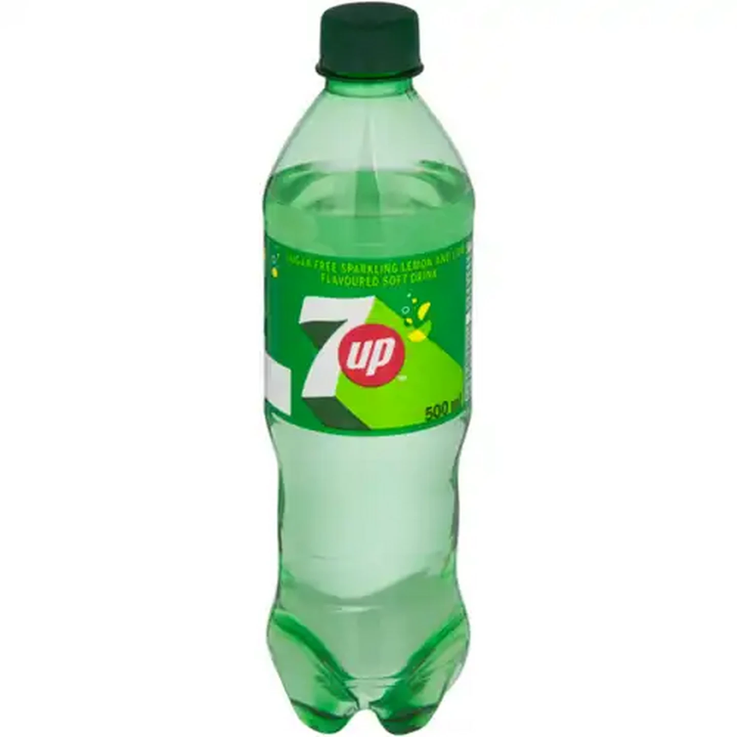 Image of 7UP Lemon and Lime Flavoured Sugar Free Soft Drink 500ml