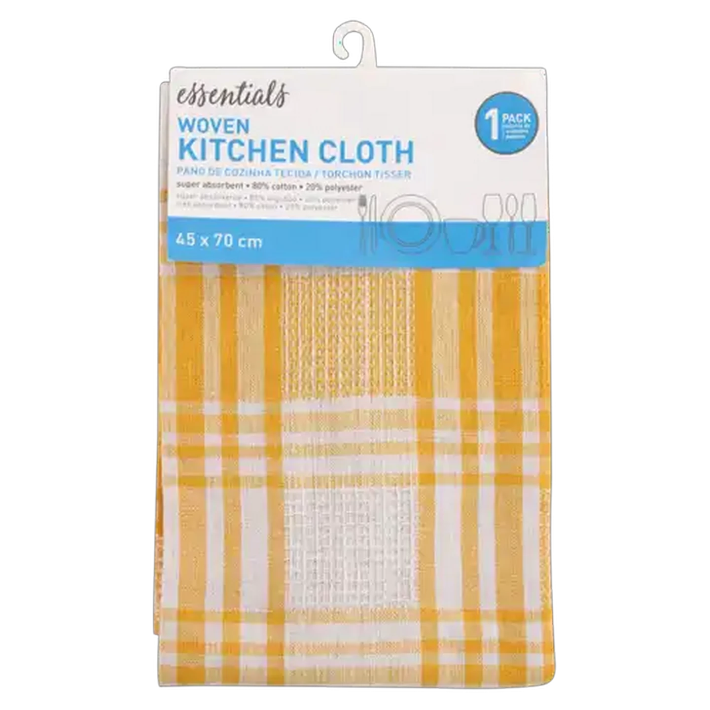 Image of Essentials Woven Kitchen Cloth (Colour May Vary)