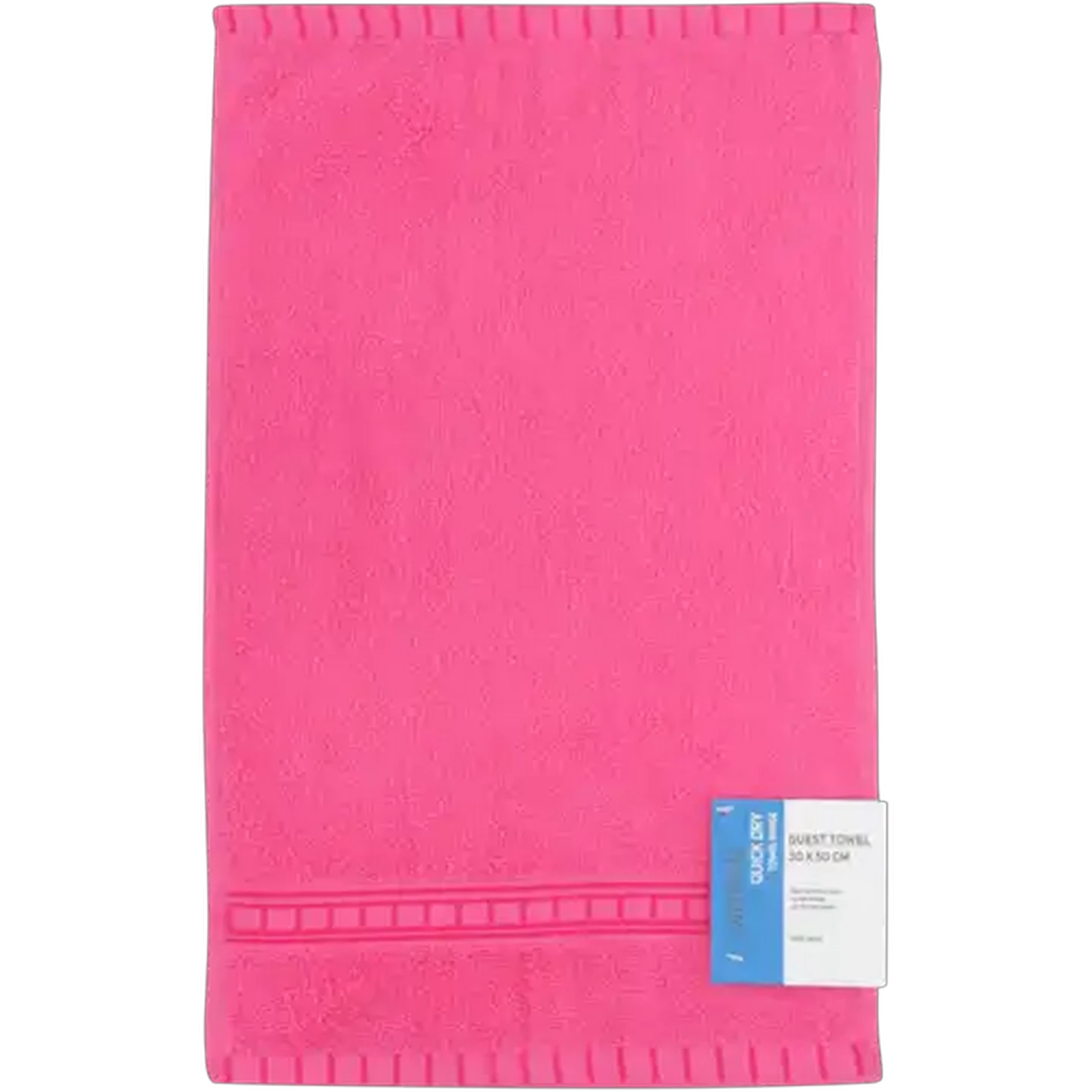 Image of Essentials Cerise Quick Dry Guest Towel 30 x 50cm