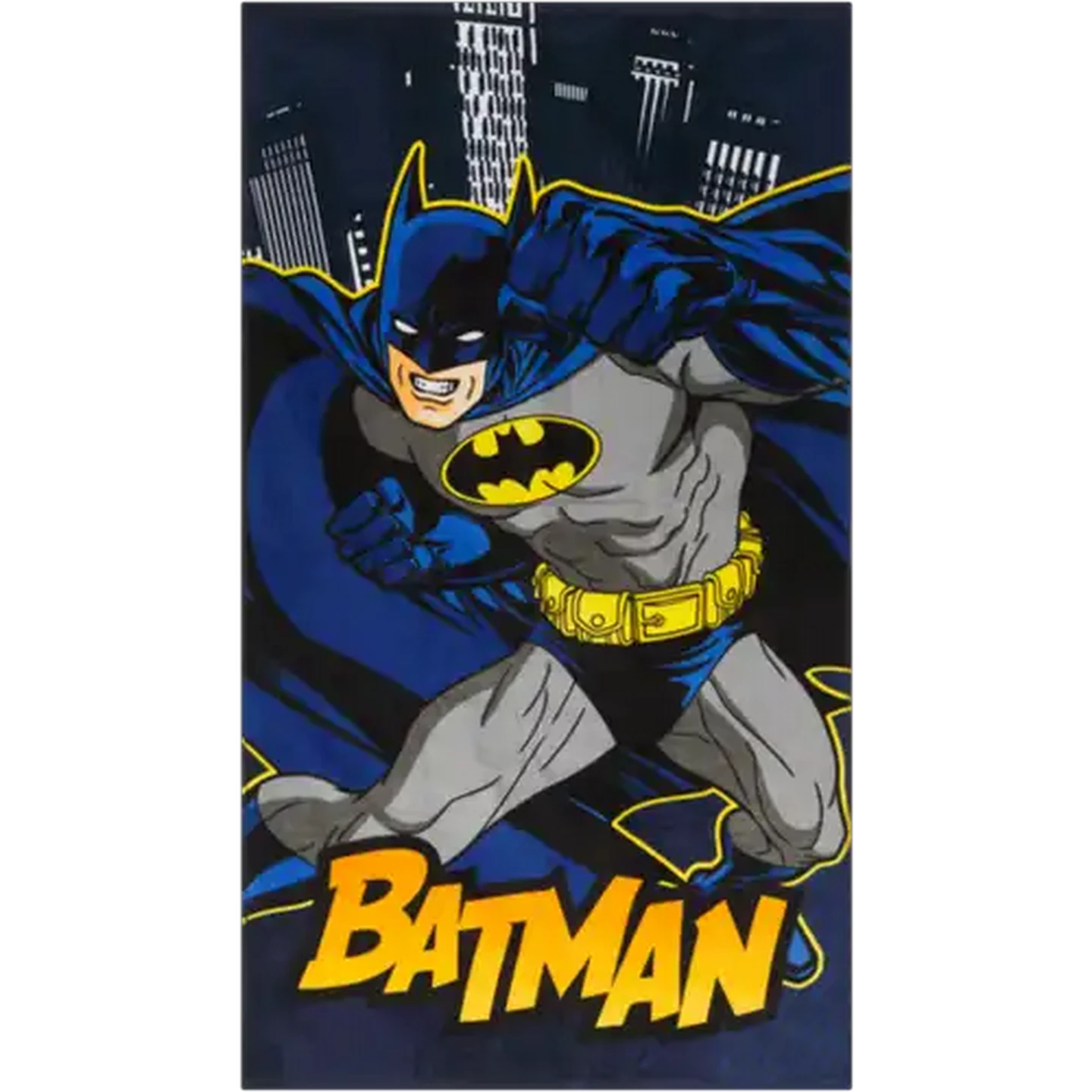 Image of Batman Blue Beach Towel