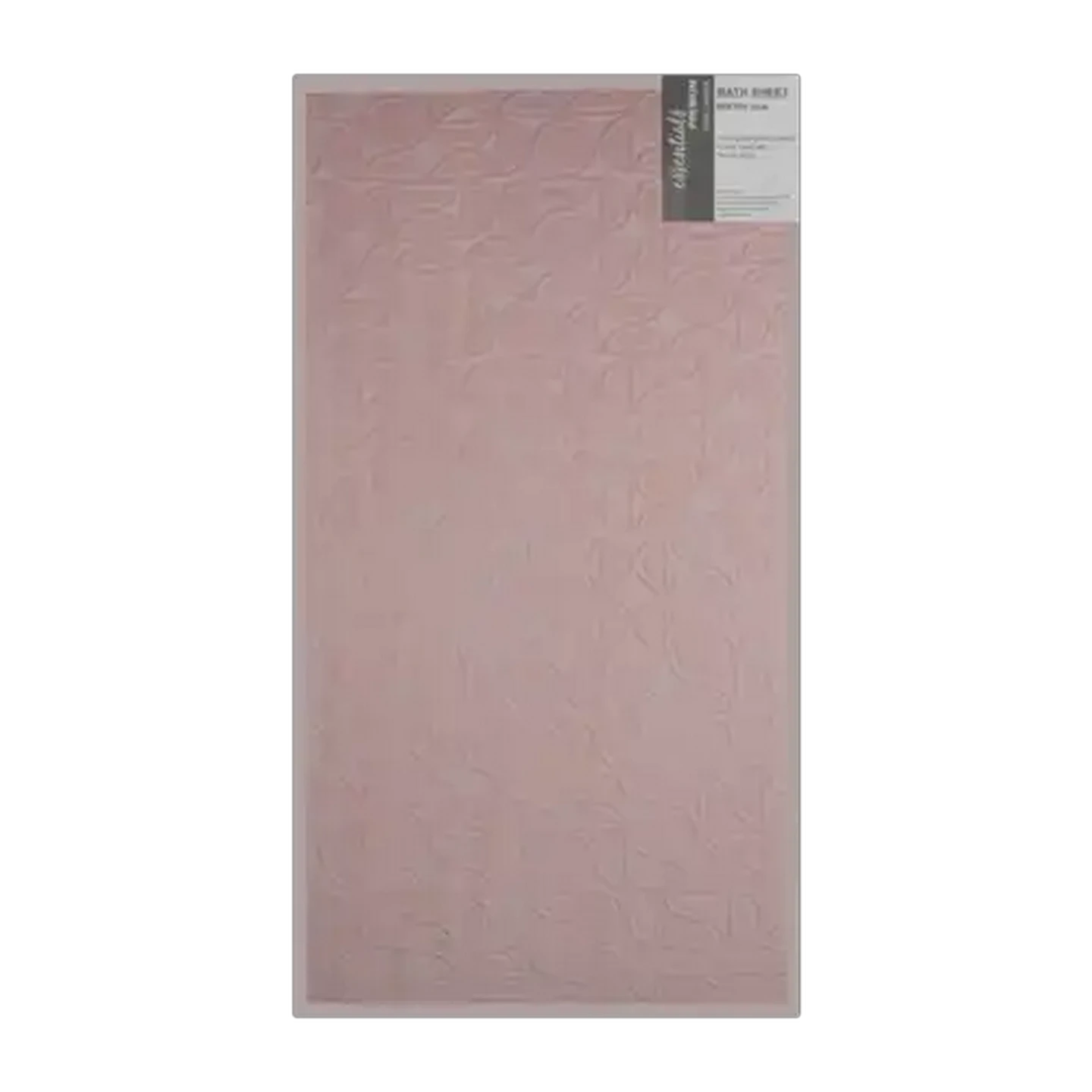 Image of Essentials Premium Blush Bath Sheet 90 x 150cm