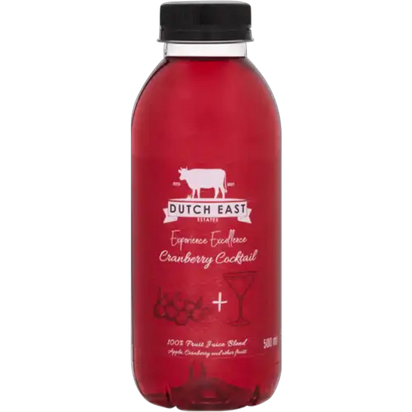 Image of Dutch East Cranberry Cocktail 100% Fruit Juice Blend 500ml