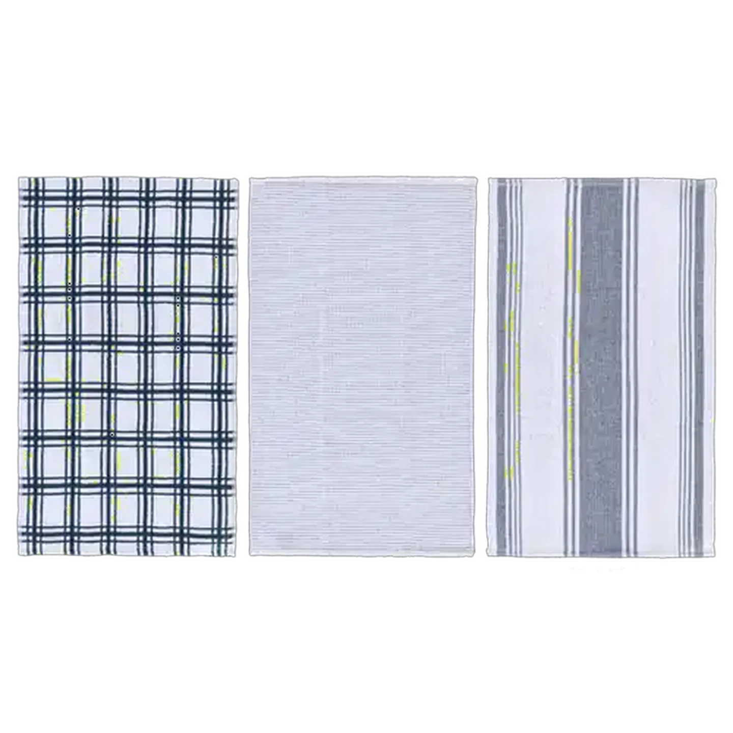 Image of Essentials Montenegro Kitchen Cloths 3-Pack (Design May Vary)
