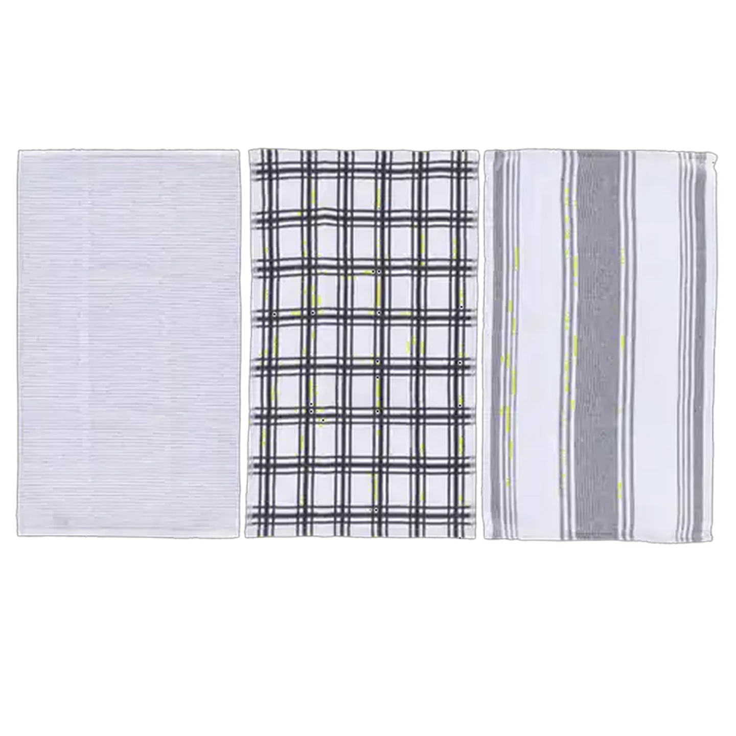Image of Essentials Montenegro Kitchen Cloths 3-Pack (Design May Vary)