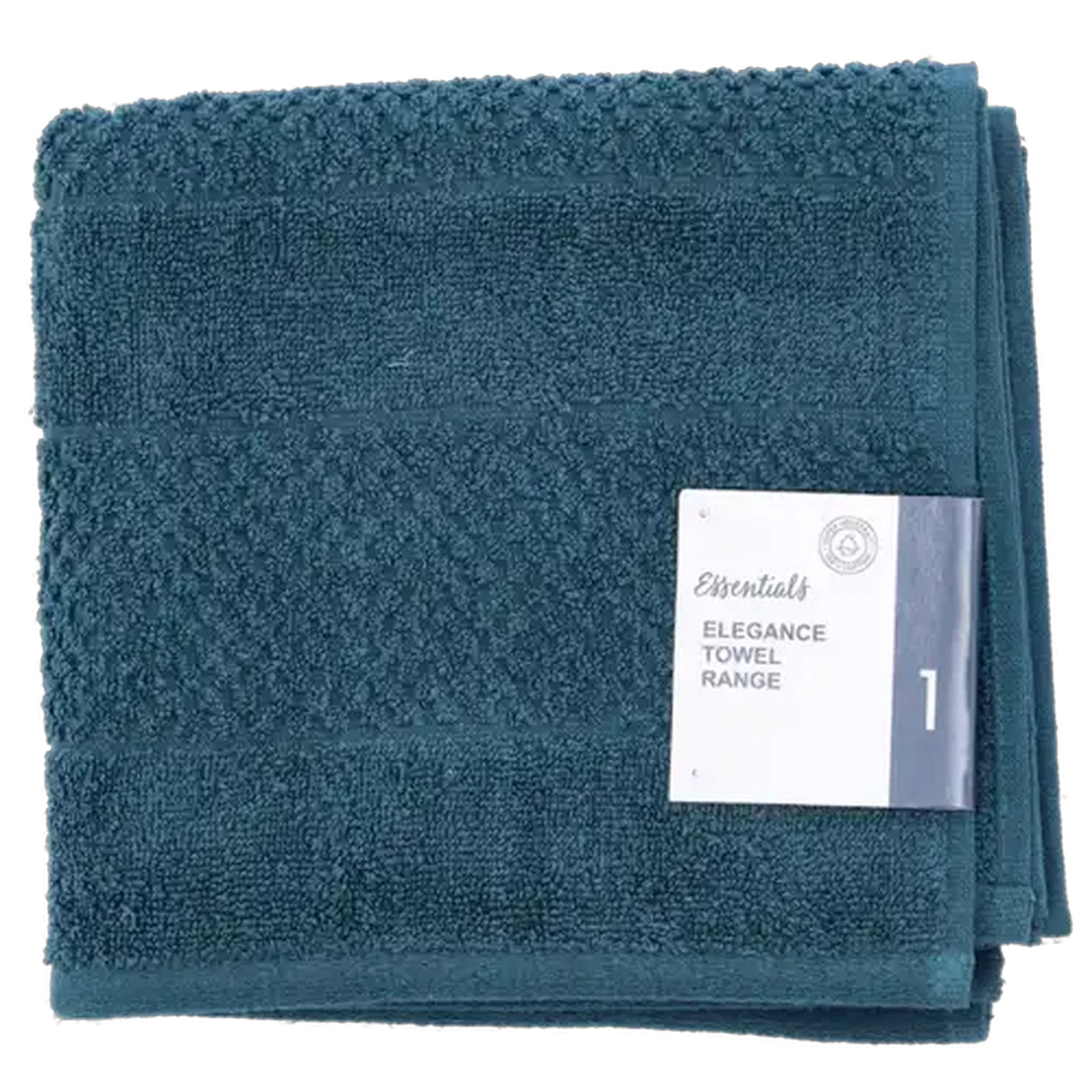 Image of Essentials Teal Manhattan Hand Towel Elegance Towel Range 50 x 90cm