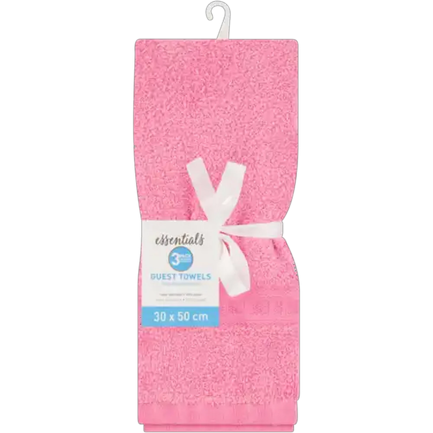 Image of Essentials Guest Towels 3-Pack