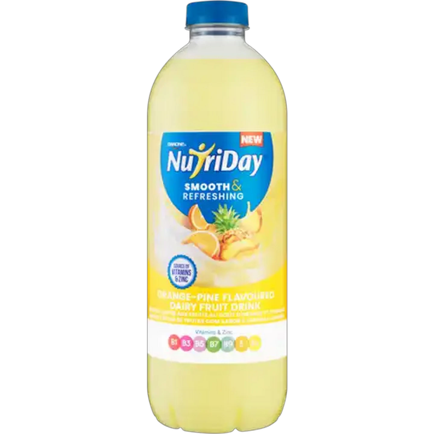 Image of Danone NutriDay Orange-Pine Flavoured Dairy Fruit Drink 1.5L