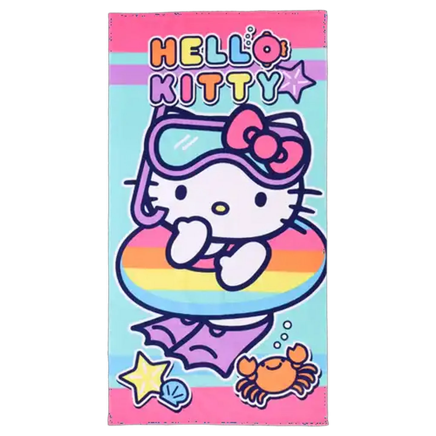Image of Hello Kitty White Beach Towel