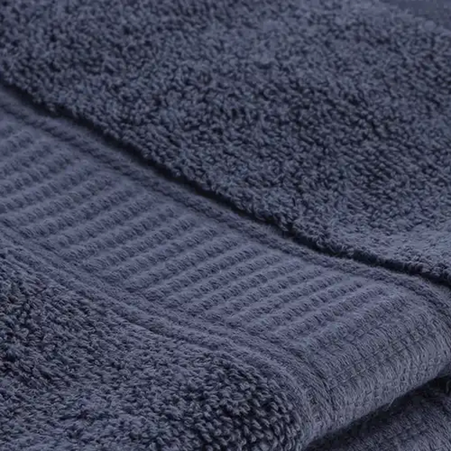Image of Essentials Chicago Navy Bath Towel 70 x 130cm