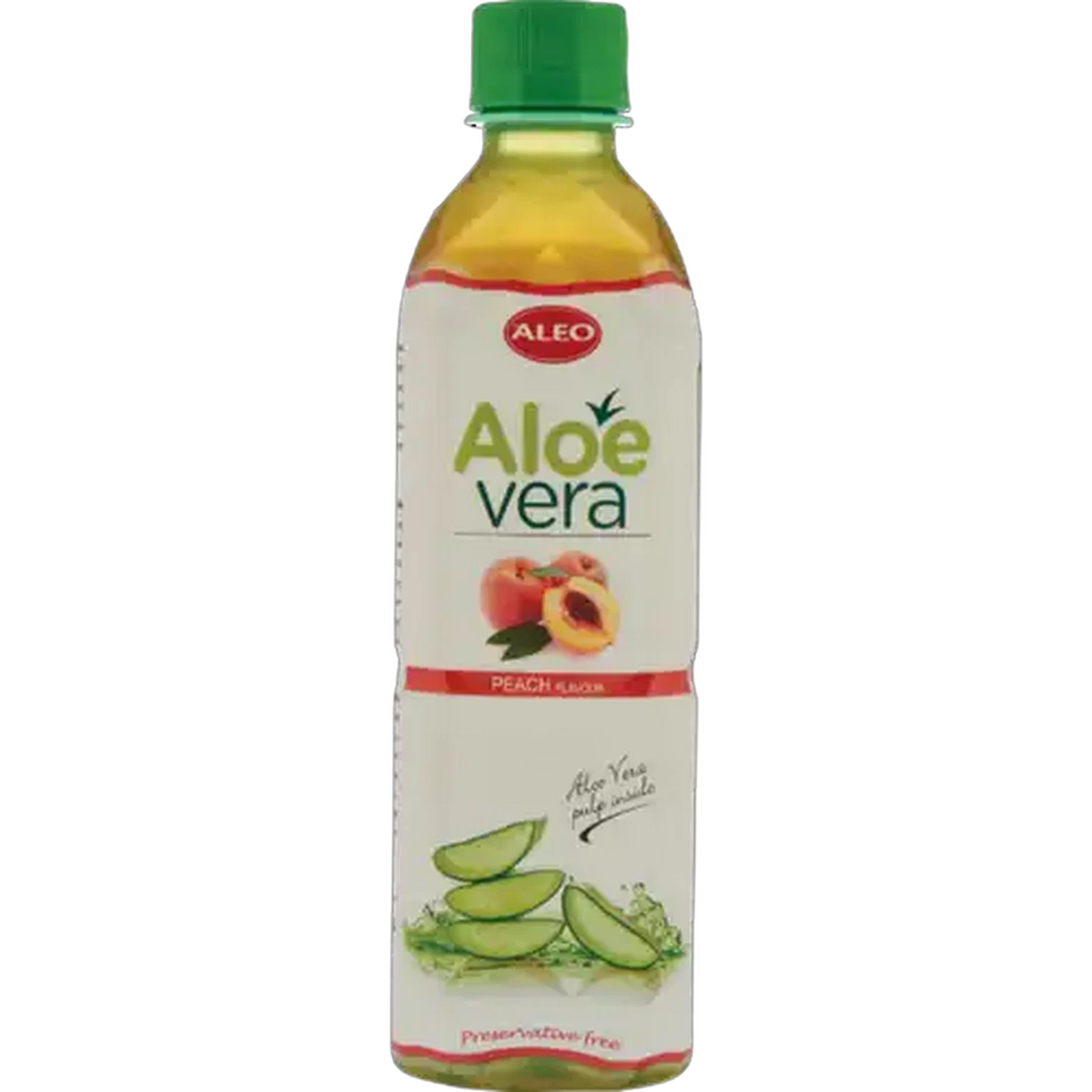 Image of ALEO Aloe Vera & Peach Flavoured Water 500ml