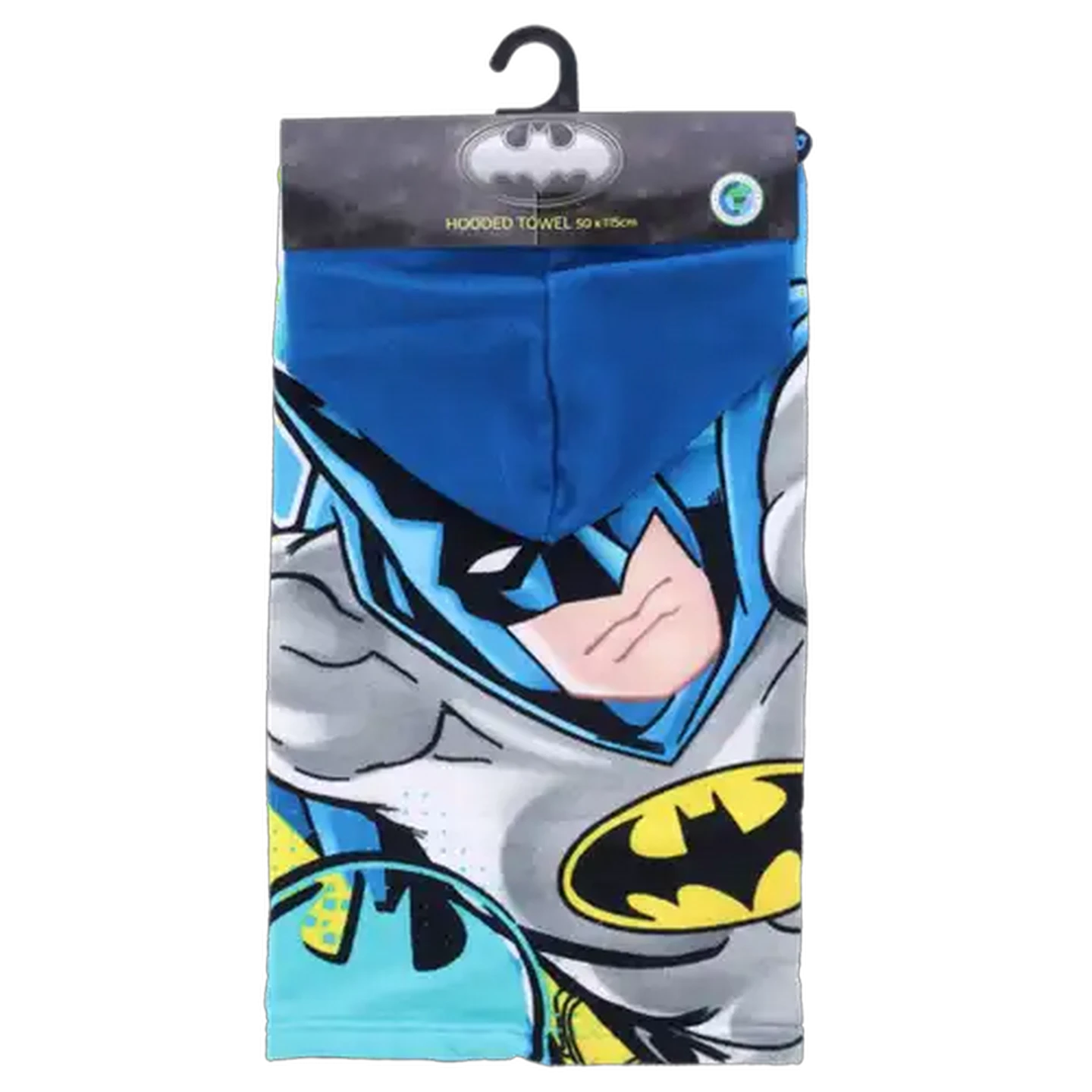 Image of Batman Black Hooded Boys Beach Towel