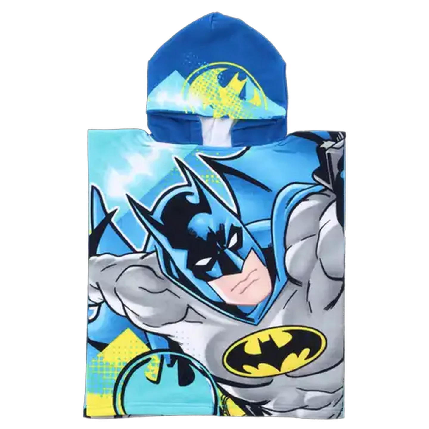 Image of Batman Black Hooded Boys Beach Towel
