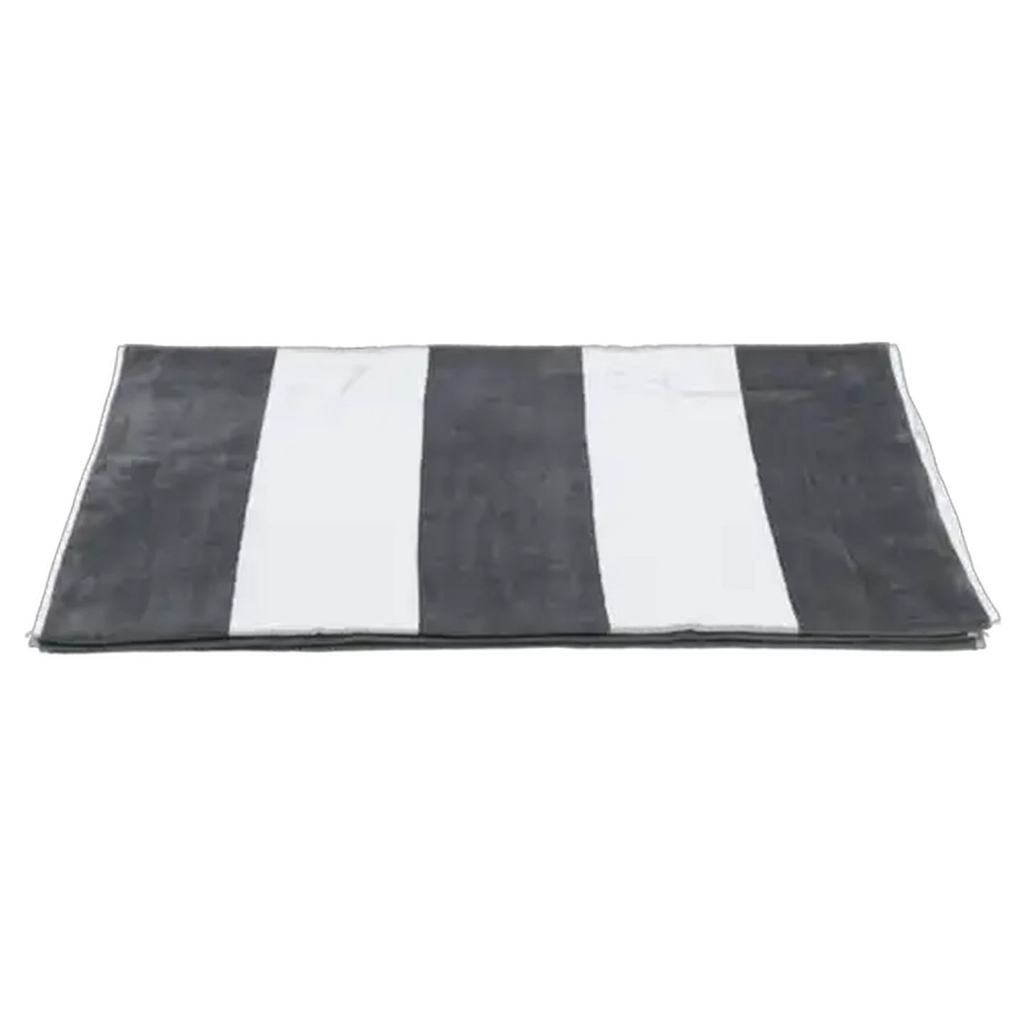 Image of Laguna Cabana Grey Stripe Beach Towel 80 x 160cm