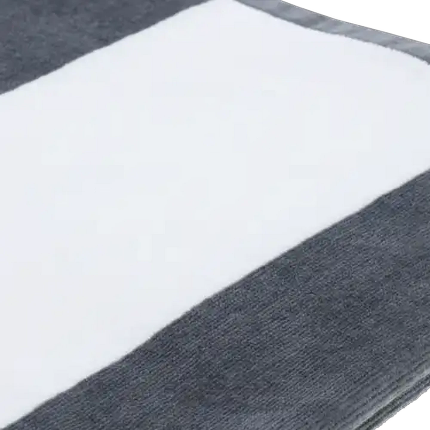 Image of Laguna Cabana Grey Stripe Beach Towel 80 x 160cm