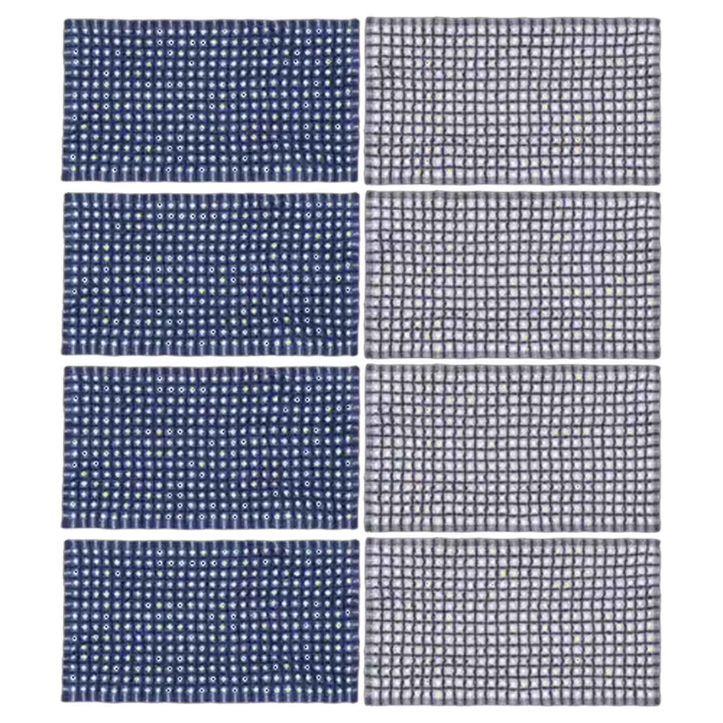 Image of Essentials Waffle Guest Towel 4-Pack 30 x 50cm (Colour May Vary)