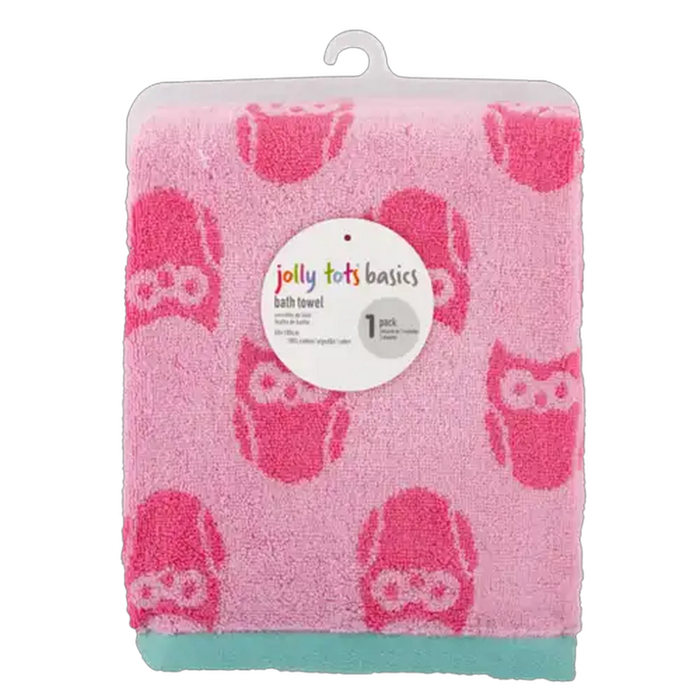 Image of Jolly Tots Basics Bath Towel (Design May Vary)