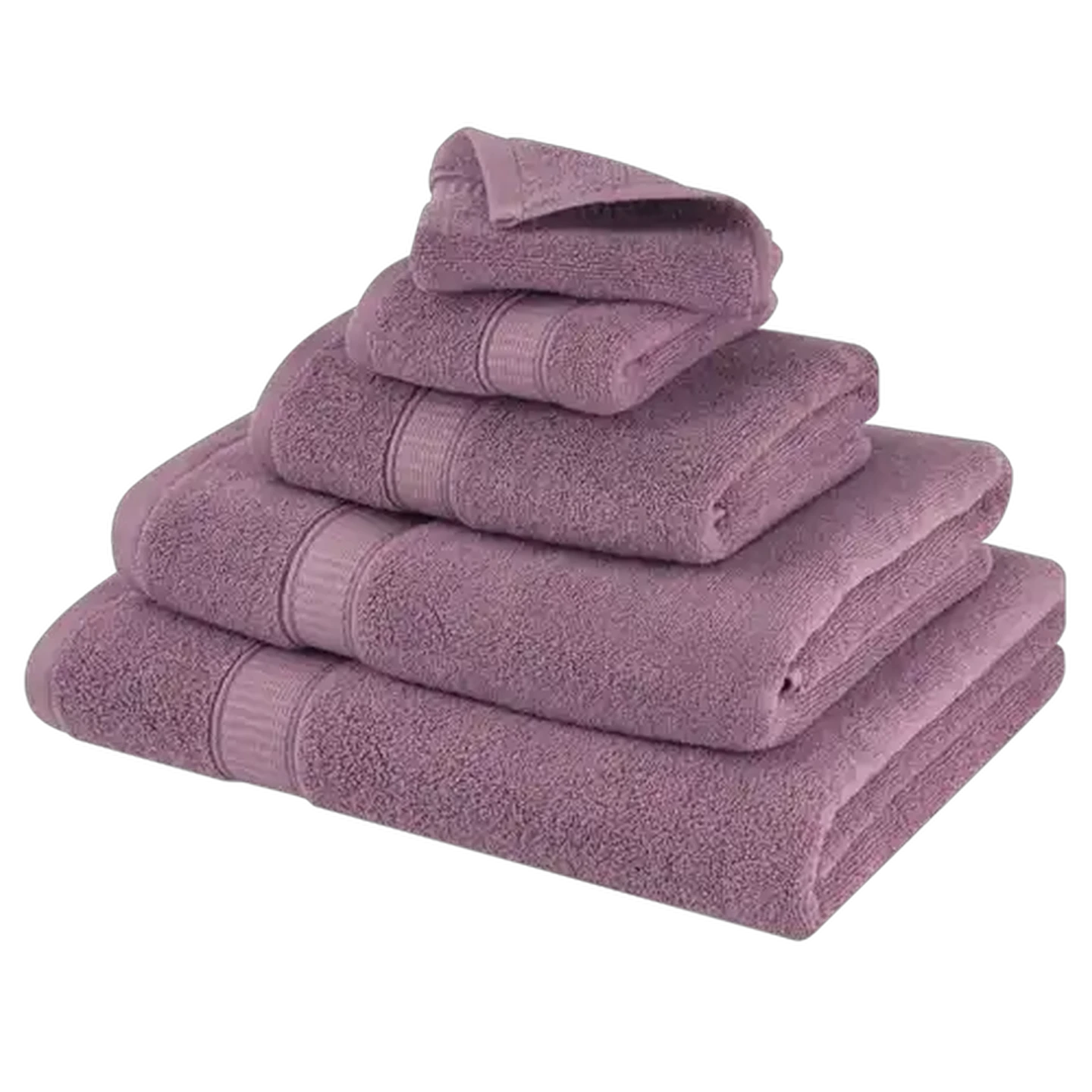 Image of Essentials Chicago Mauve Bath Sheet 90 x 150cm
