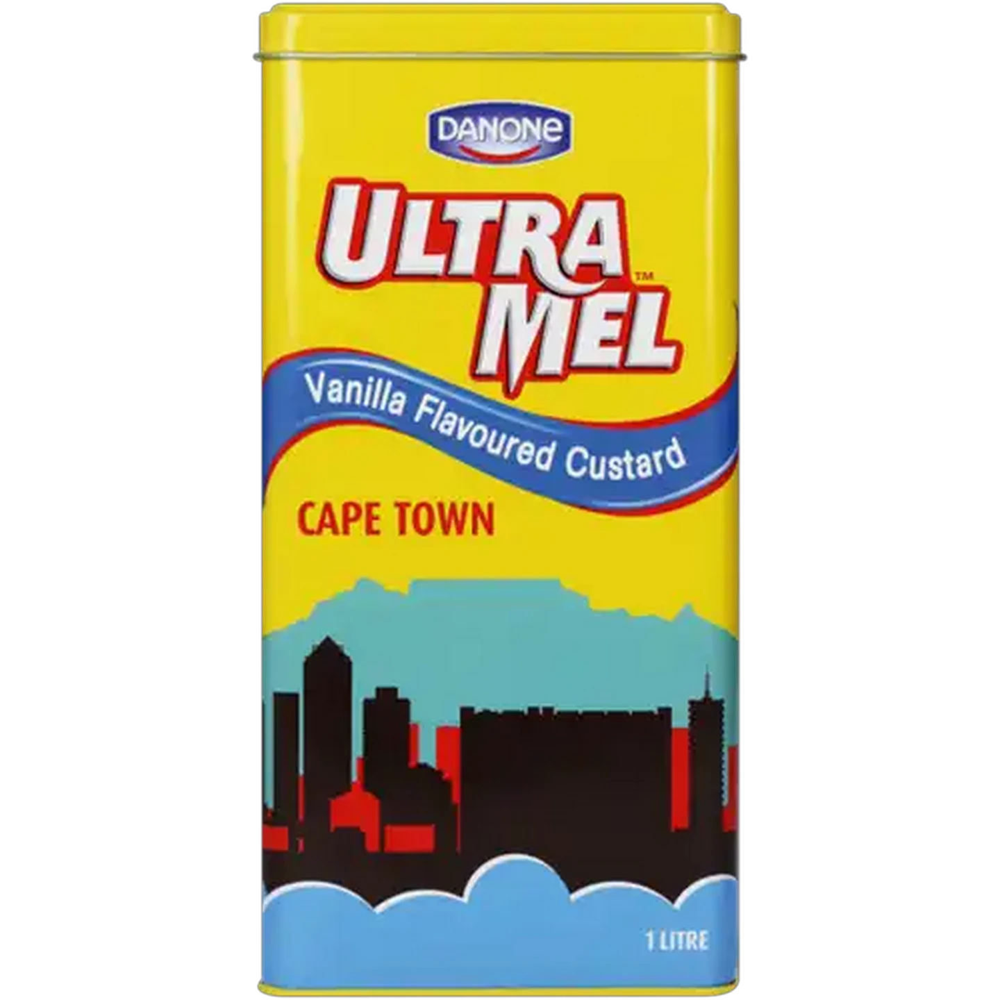 Image of Danone UltraMel Vanilla Flavoured Custard Tin 1L