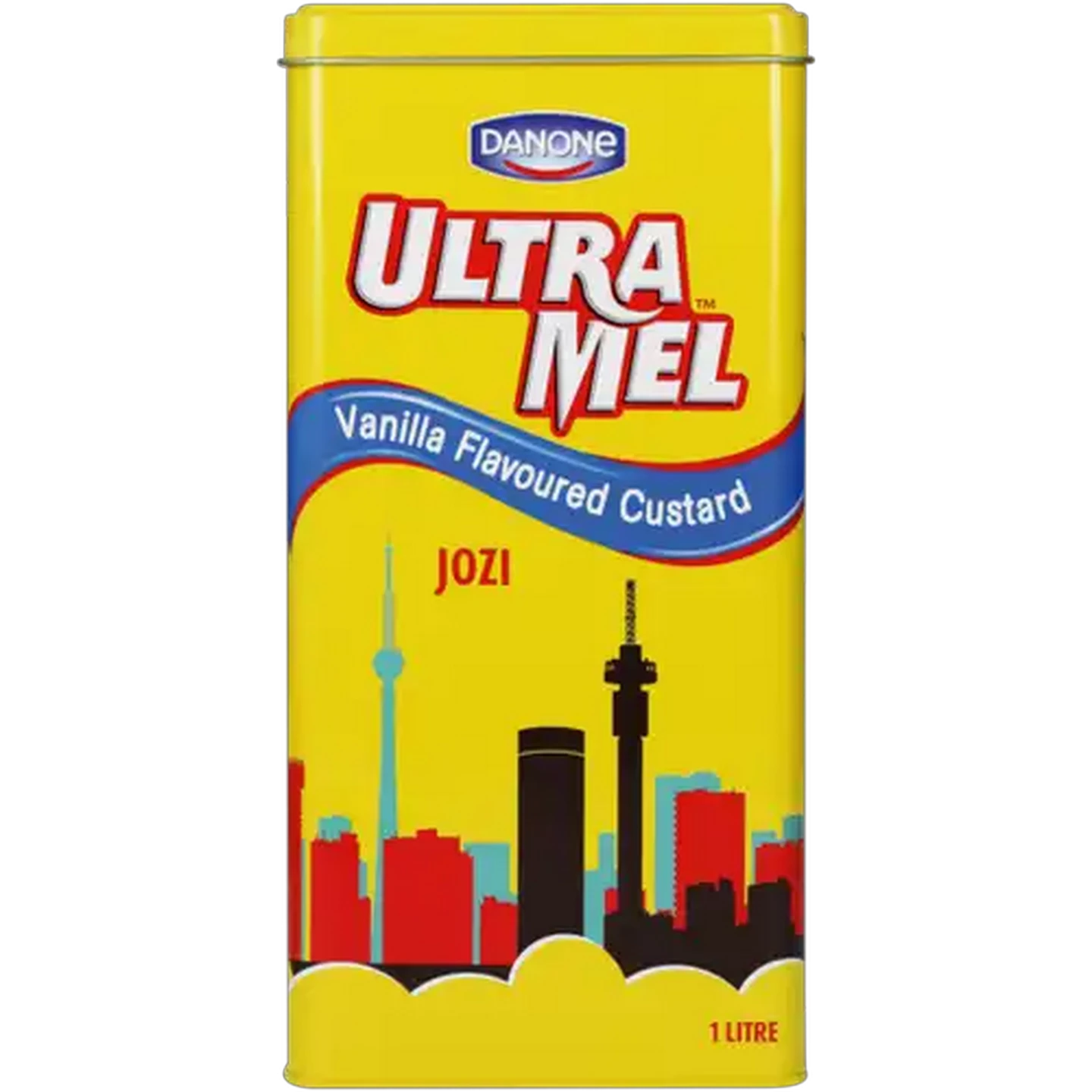 Image of Danone UltraMel Vanilla Flavoured Custard Tin 1L