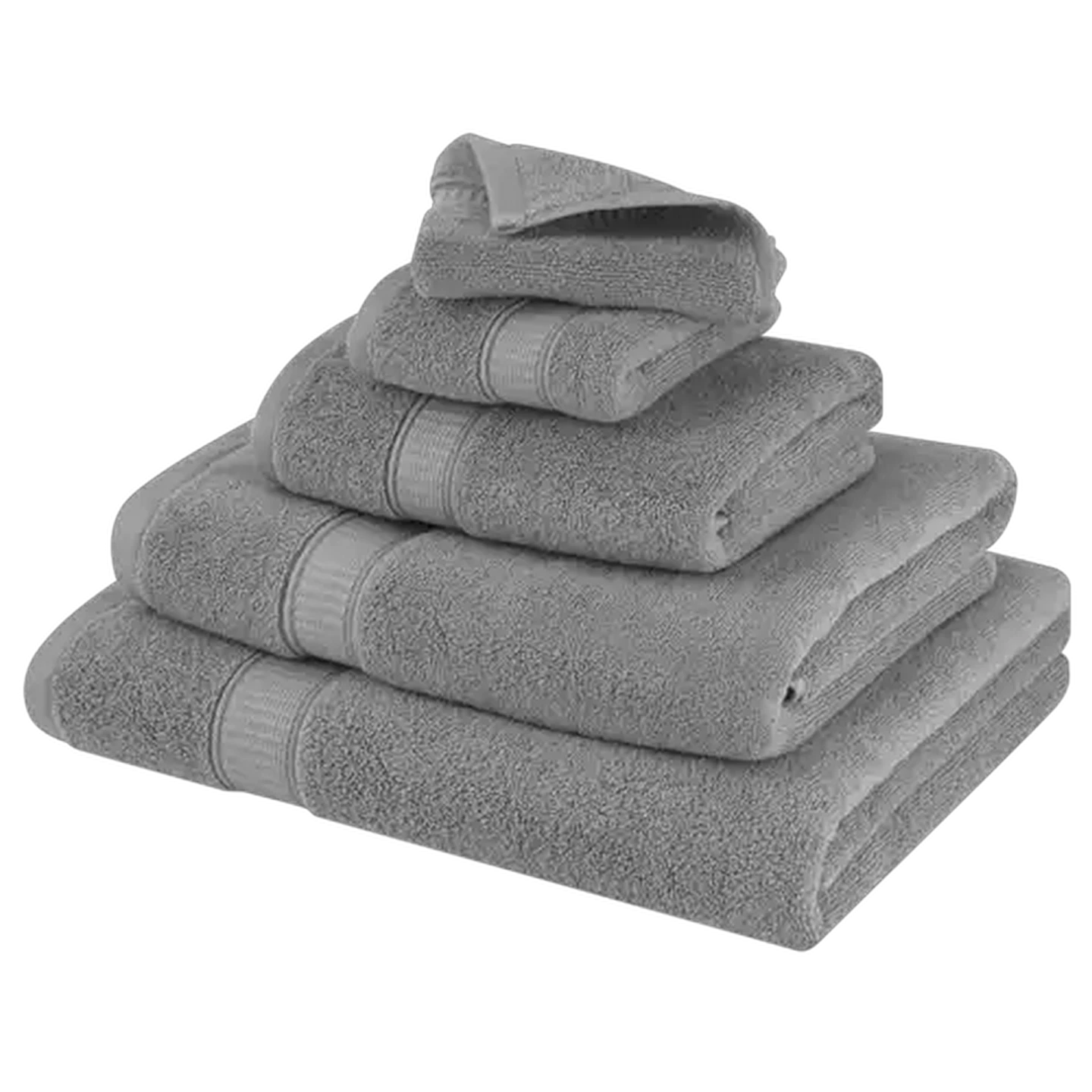 Image of Essentials Chicago Grey Hand Towel 50 x 90cm