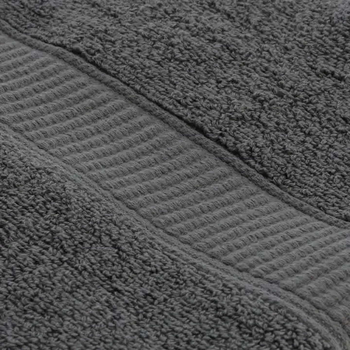 Image of Essentials Chicago Charcoal Bath Sheet 90 x 150cm
