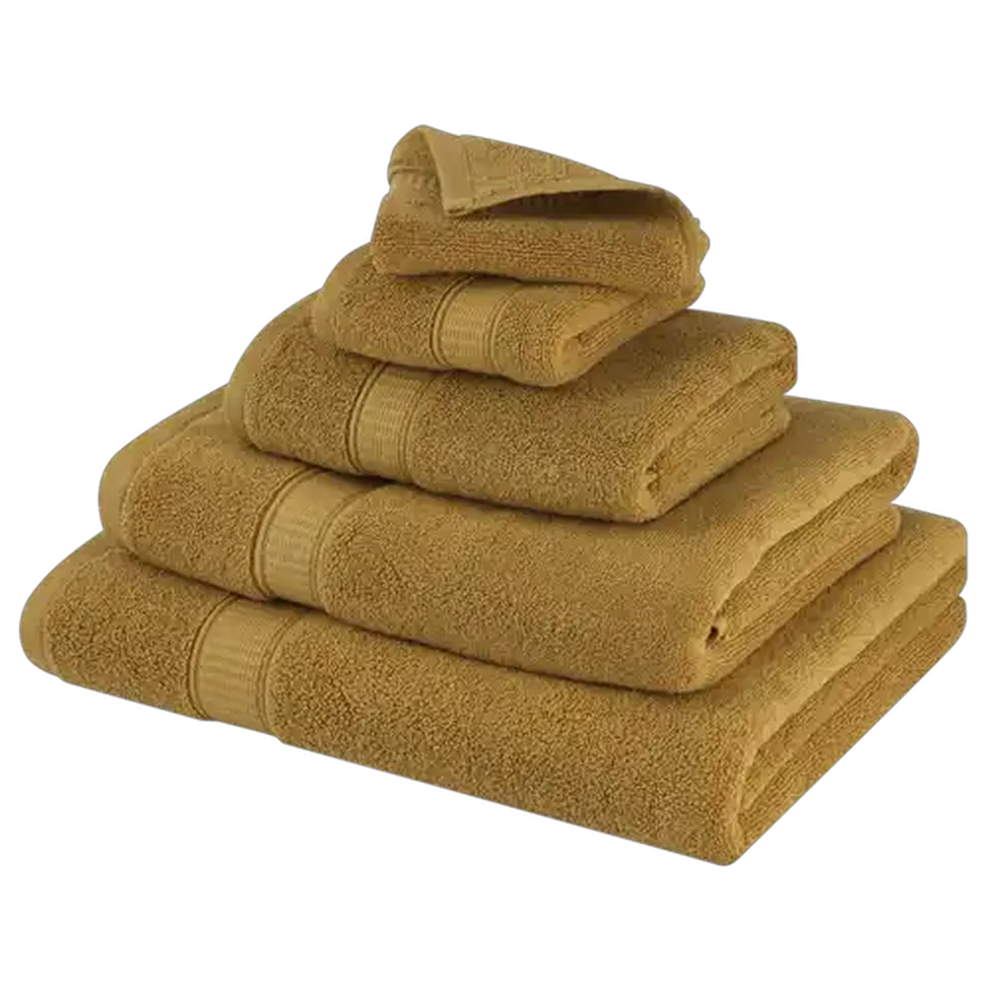 Image of Essentials Chicago Mustard Bath Towel 70 x 130cm