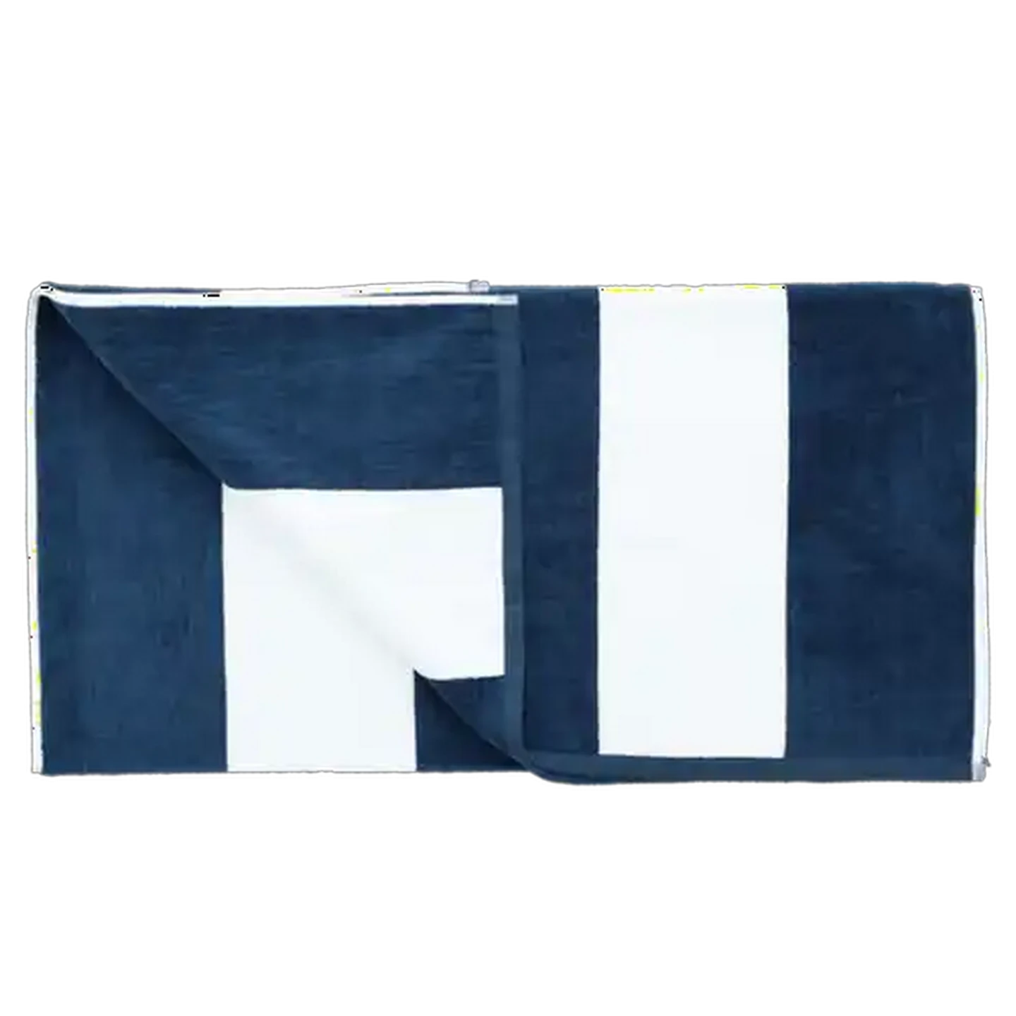 Image of Laguna Cabana Navy Stripe Beach Towel 80 x 160cm