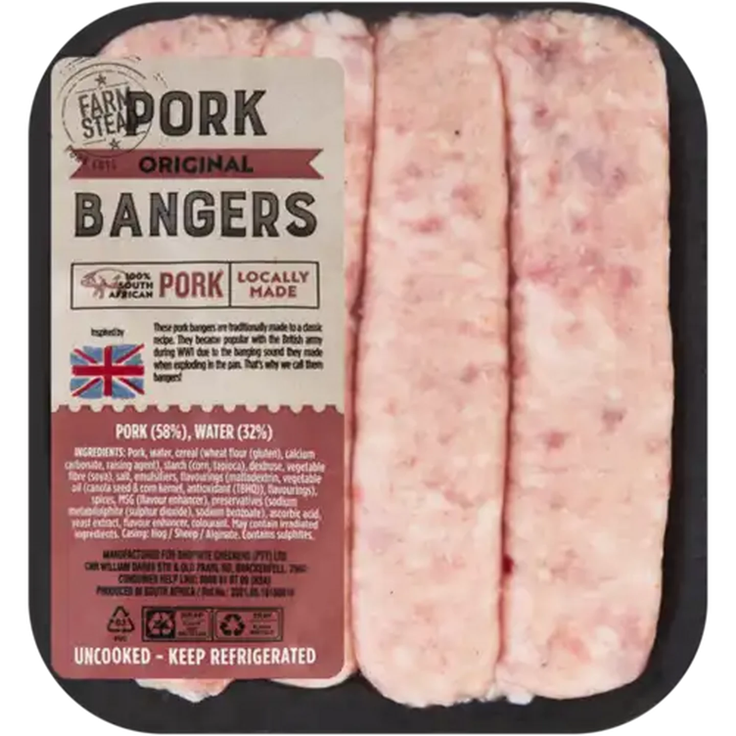 Image of Pork Bangers Per KG