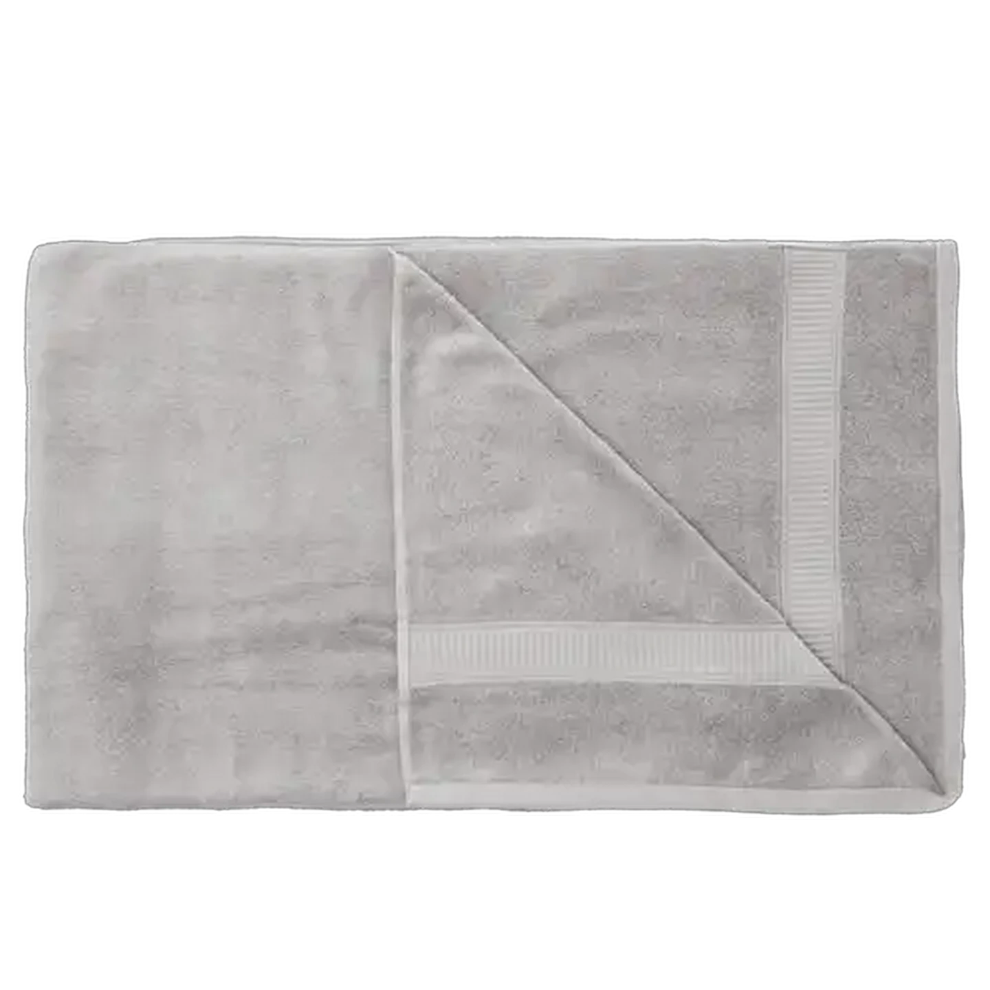 Image of Essentials Chicago Grey Bath Sheet 90 x 150cm