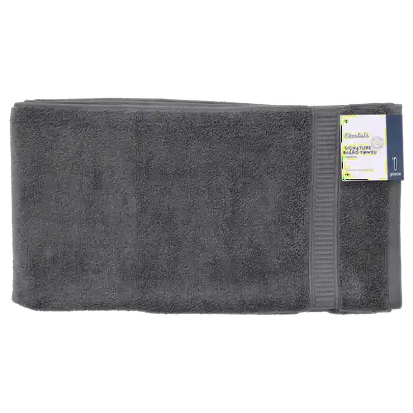 Image of Essentials Chicago Charcoal Hand Towel 50 x 90cm