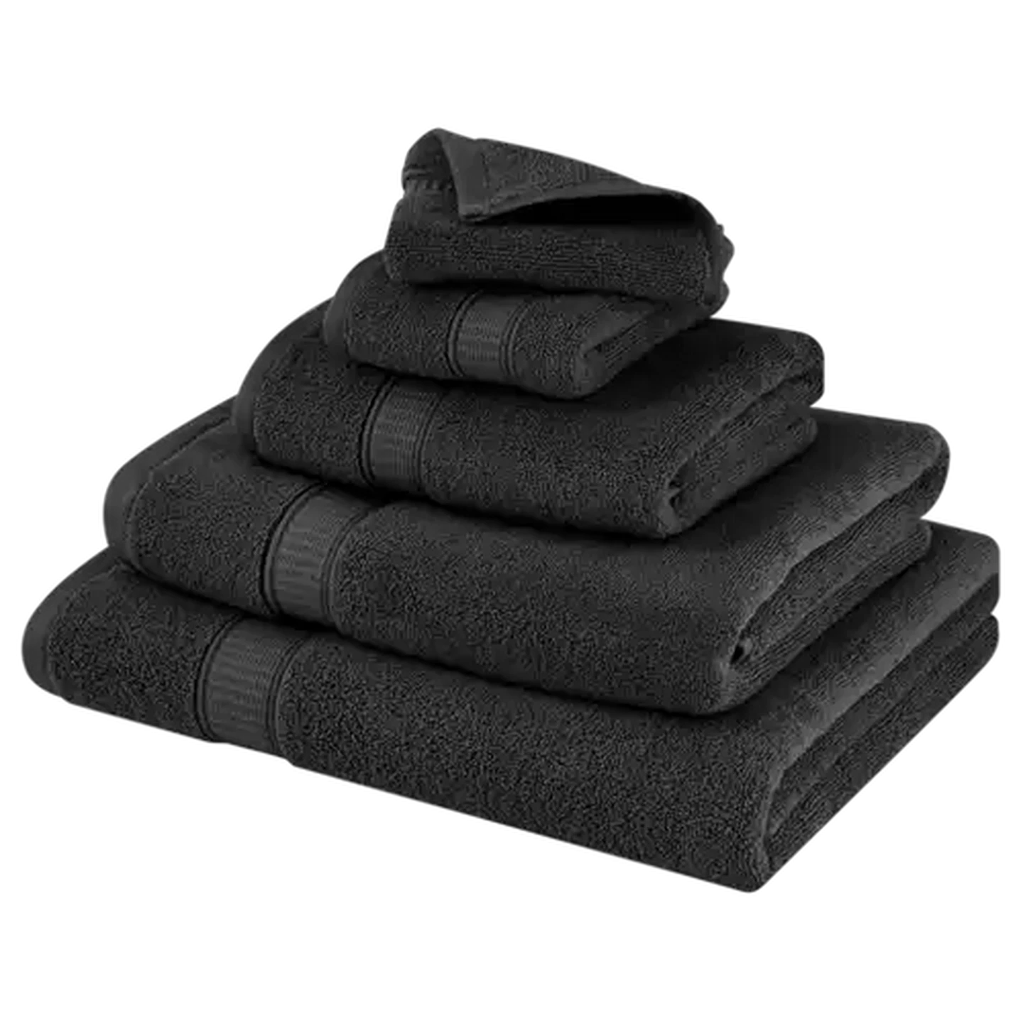 Image of Essentials Chicago Charcoal Hand Towel 50 x 90cm