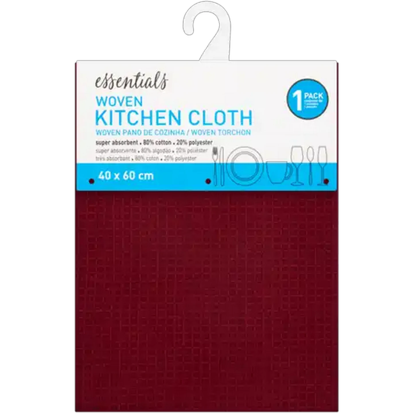 Image of Essentials Woven Kitchen Cloth  (Colour May Vary)
