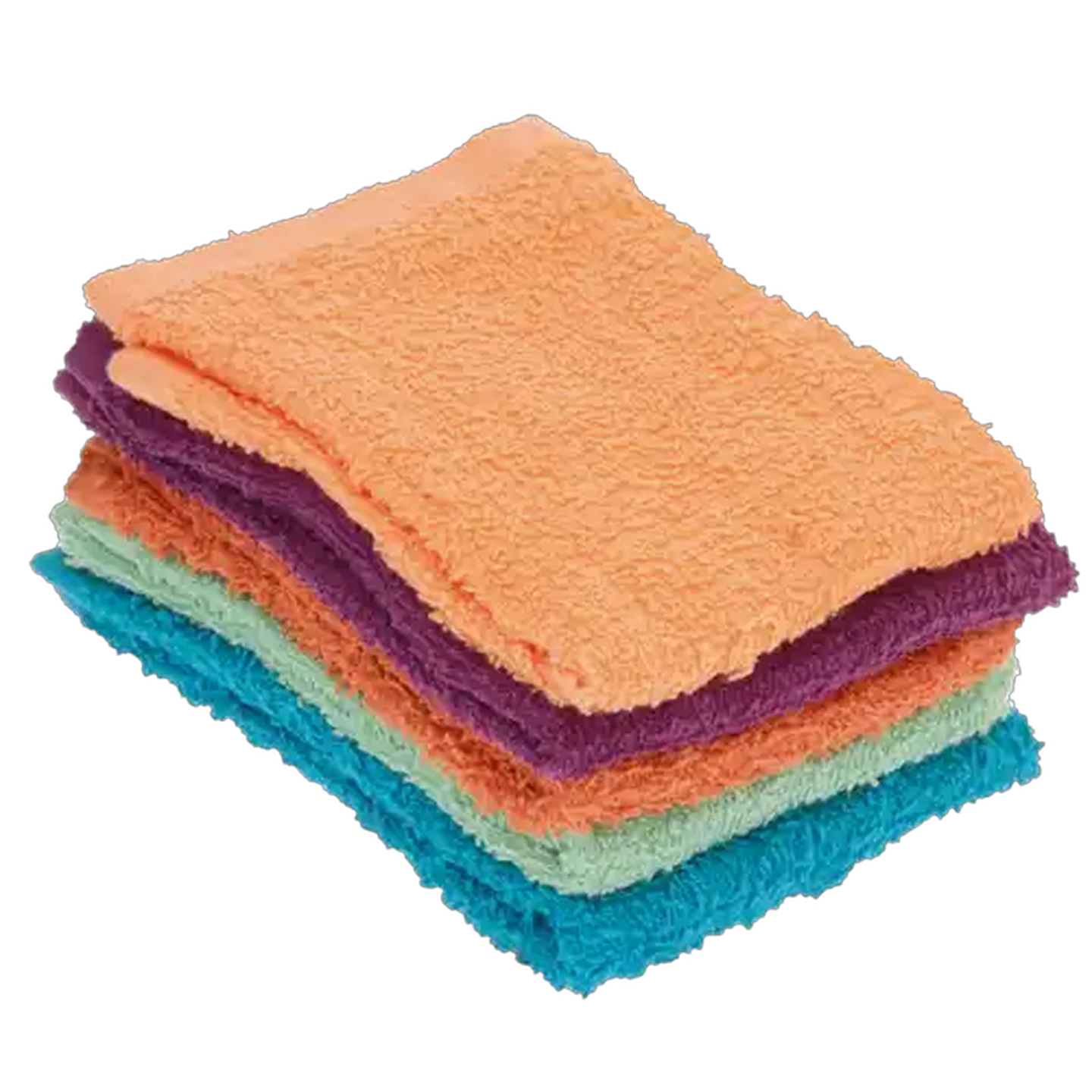 Image of Essentials Face Cloth 5-Pack (Colour May Vary)