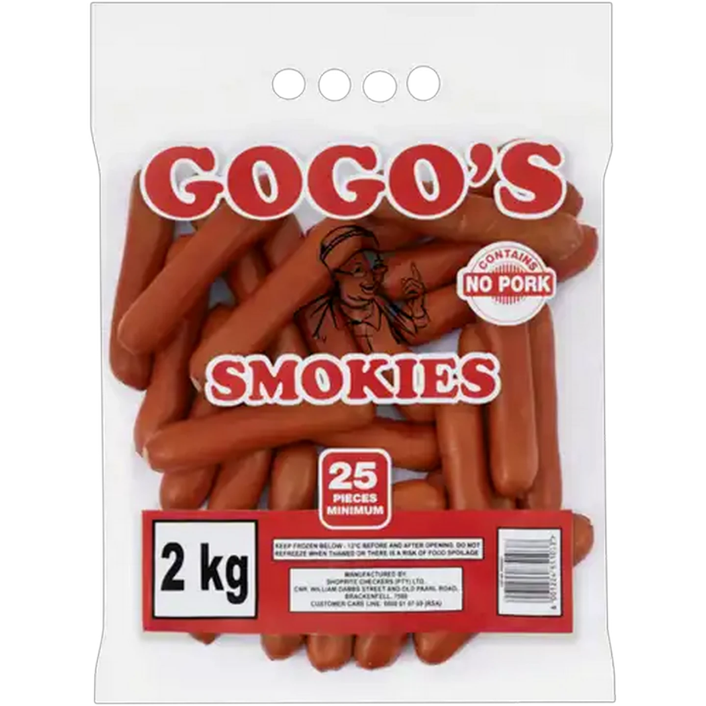 Image of Gogo's Frozen Smokies 2kg
