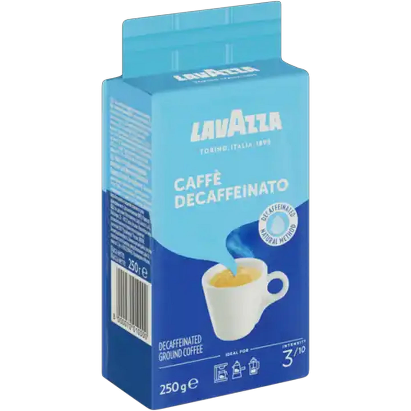 Image of Lavazza Decaffeinated Ground Coffee 250g