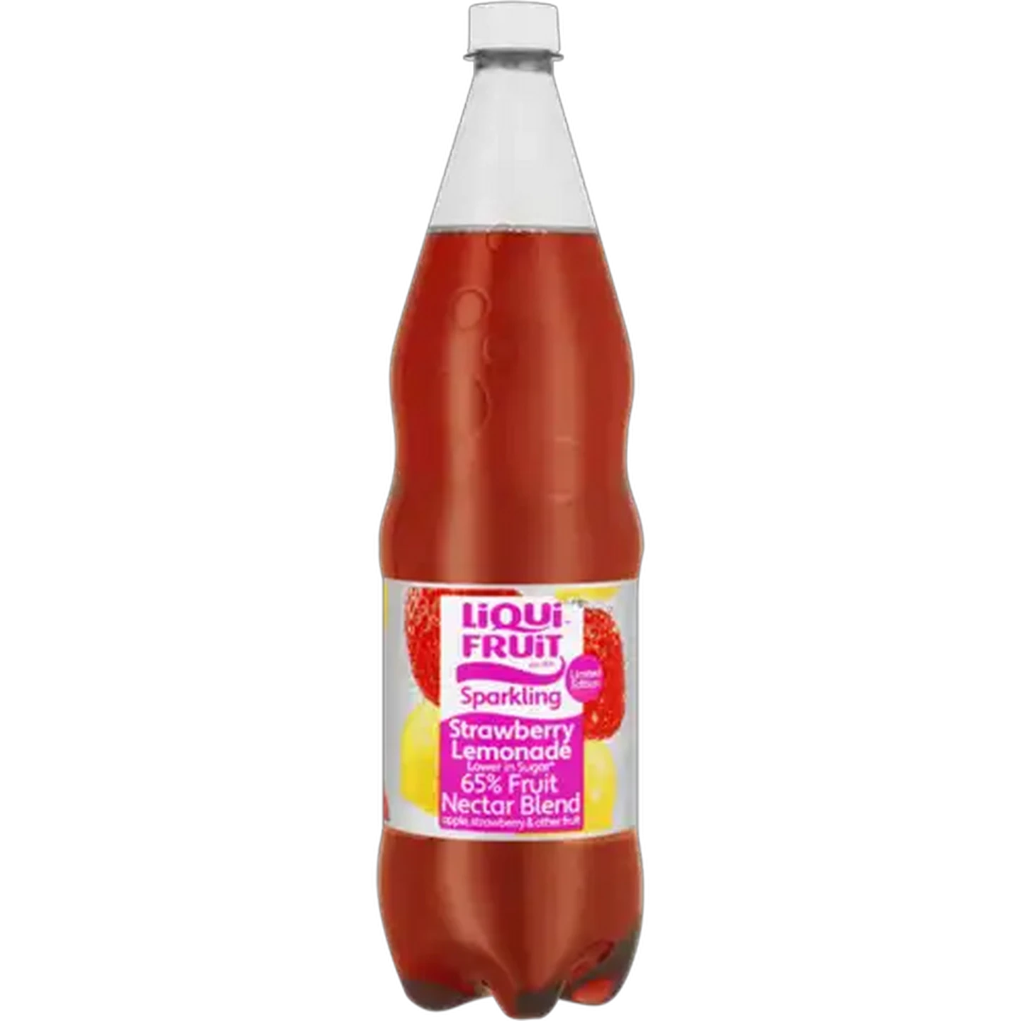 Image of Liqui Fruit Strawberry Lemonade 65% Sparkling Fruit Nectar Blend 1.25L