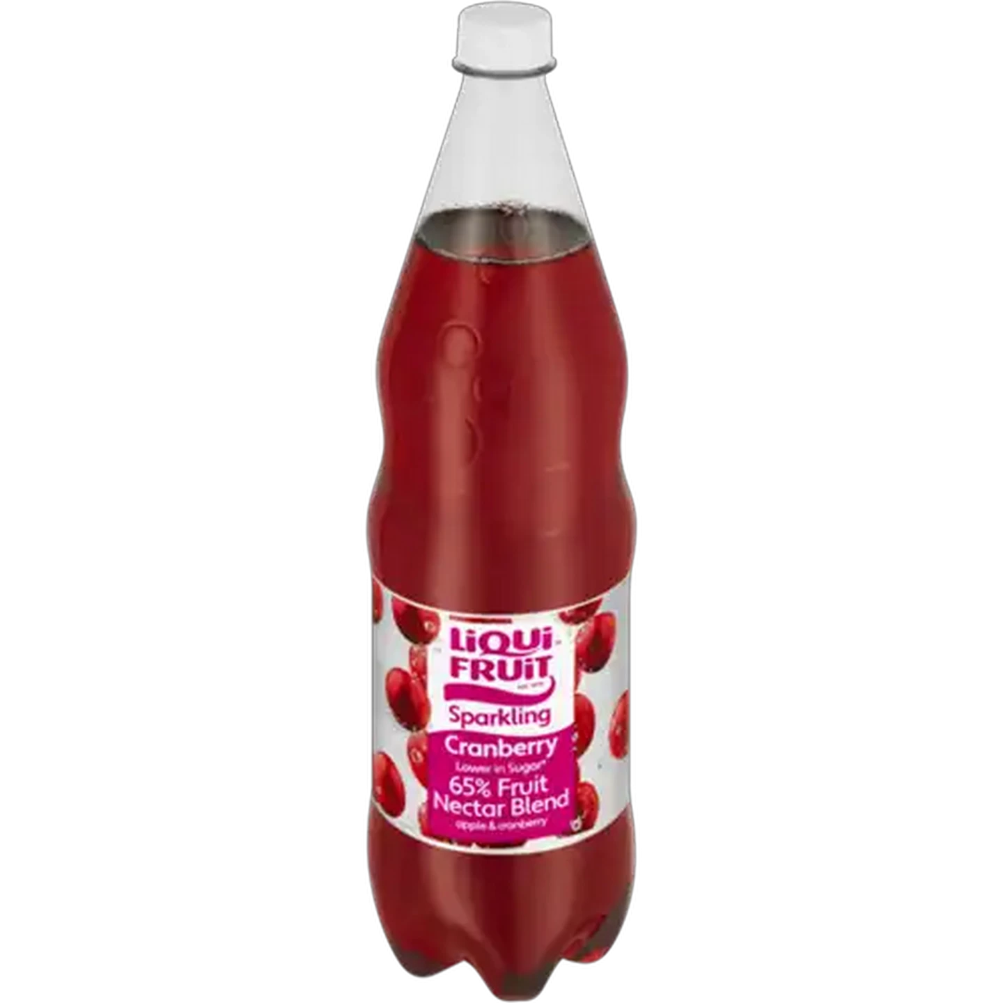 Image of Liqui Fruit Apple & Cranberry 65% Sparkling Fruit Nectar Blend 1.25L