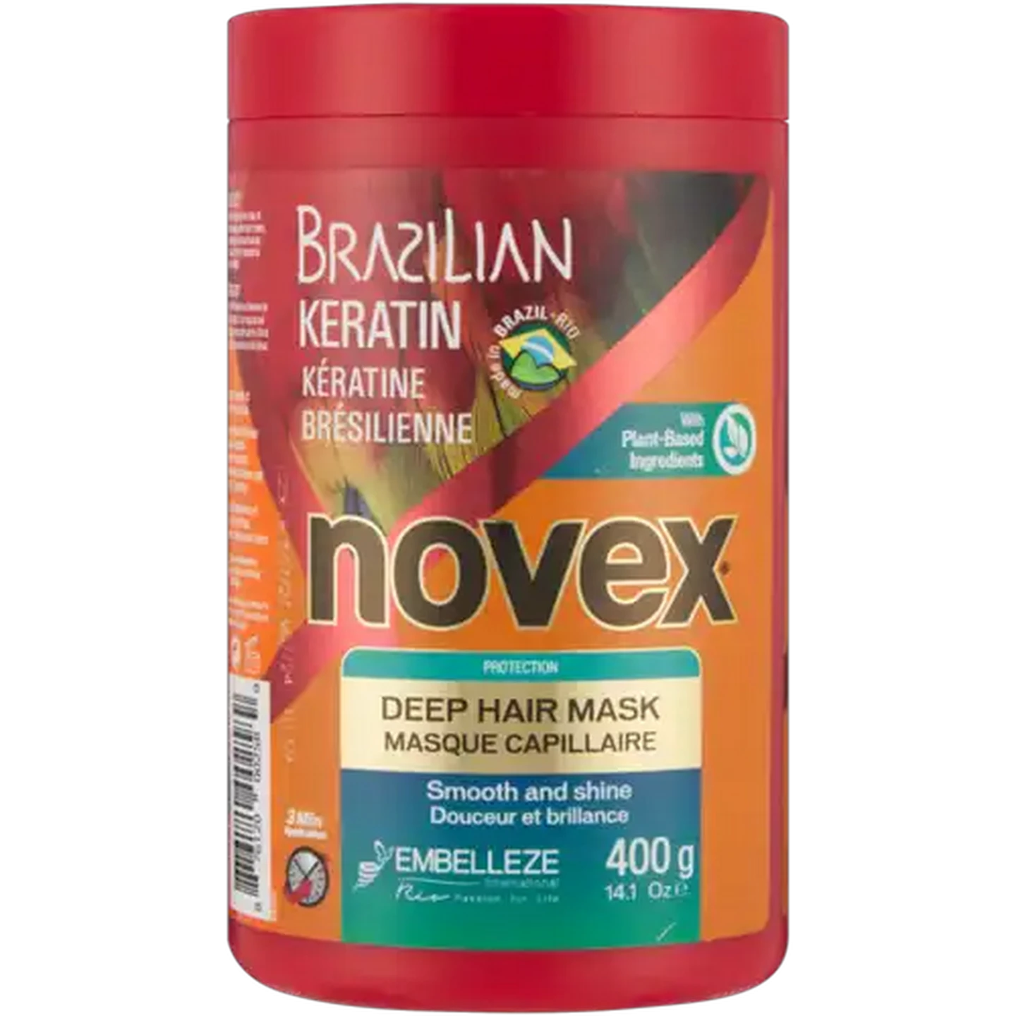 Image of Novex Brazilian Deep Hair Mask 400g