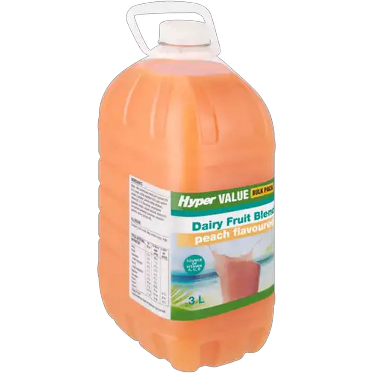 Image of Hyper Value Peach Flavoured Dairy Fruit Blend 3L