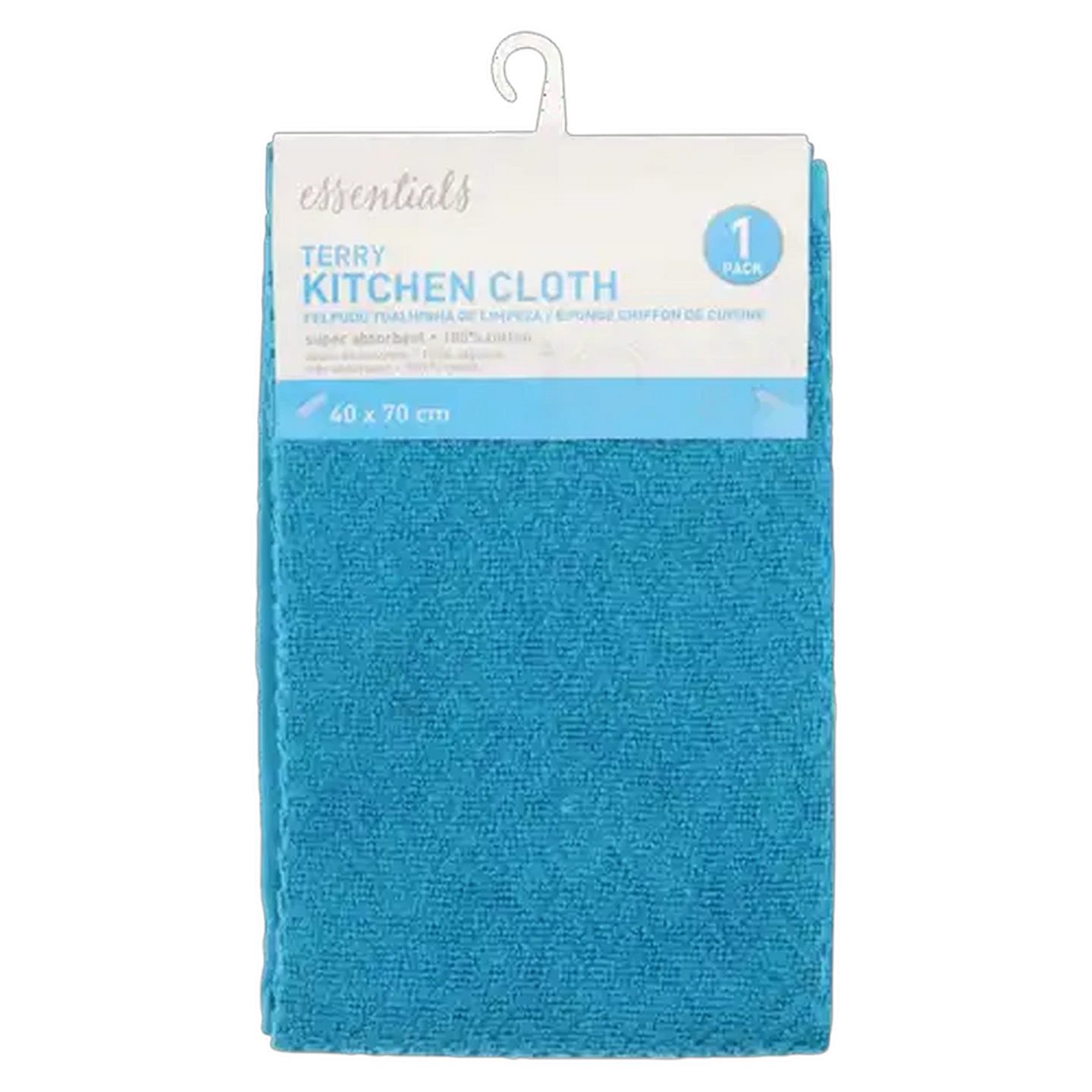 Image of Essentials Terry Kitchen Cloth (Colour May Vary)