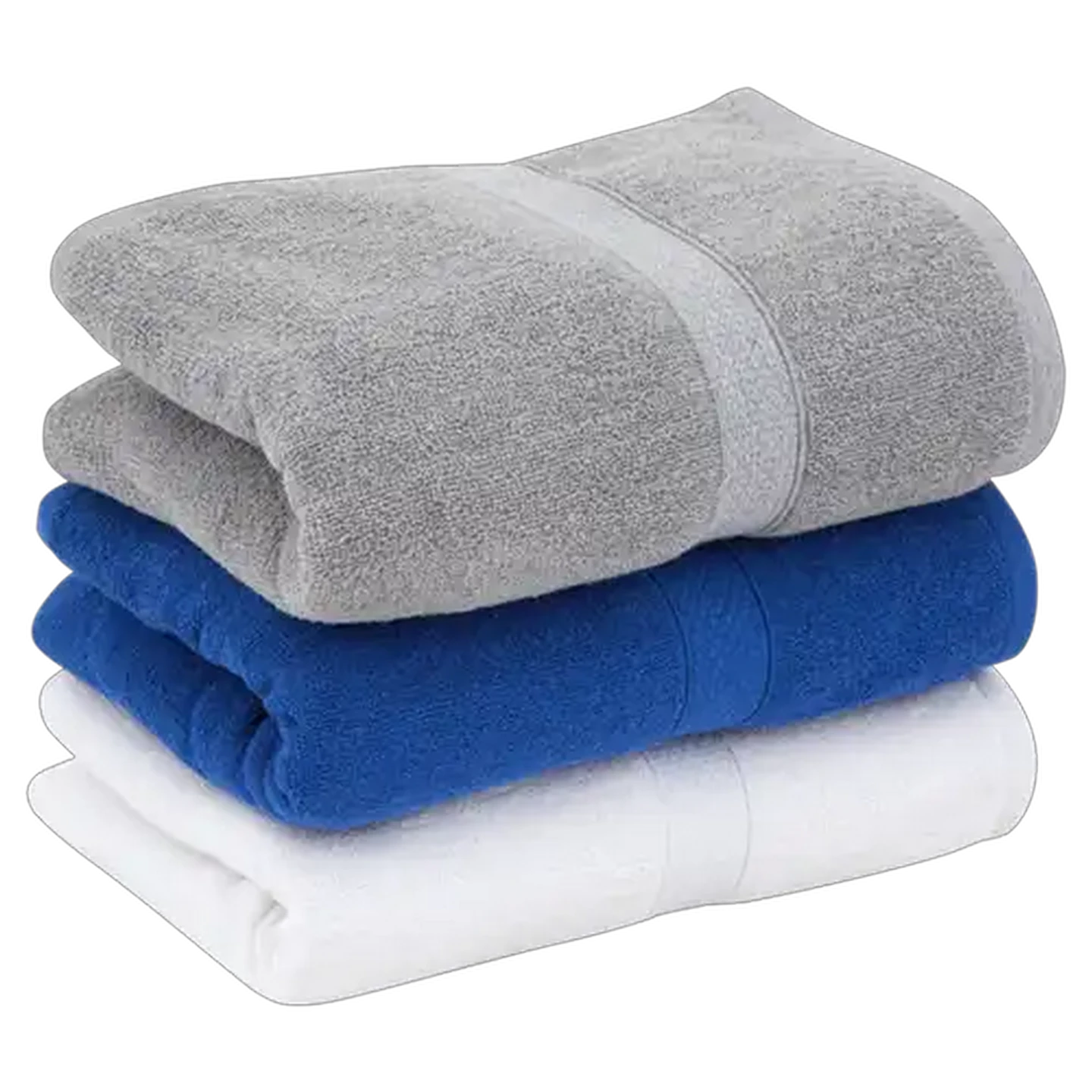 Image of Essentials Wanda Classic Bath Sheet 80 x 150cm (Colour May Vary)