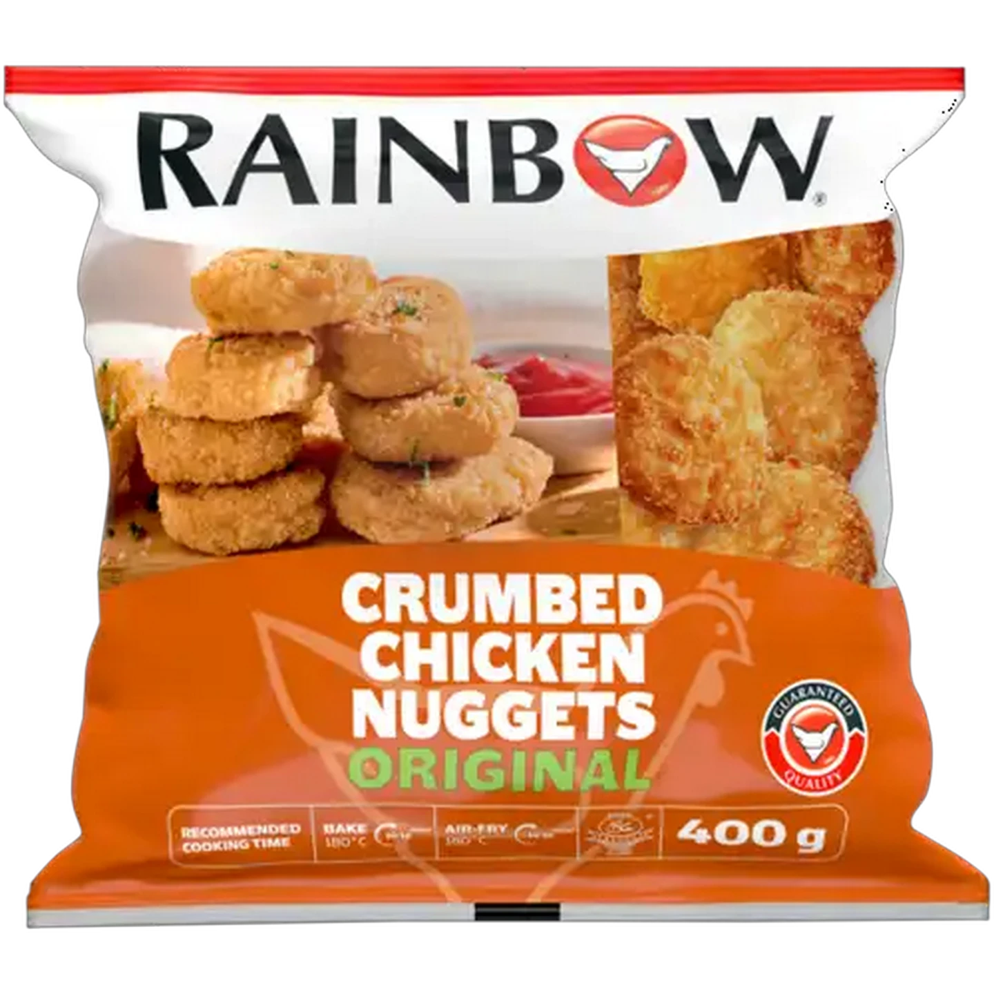Image of RAINBOW Frozen Original Crumbed Chicken Nuggets 400g