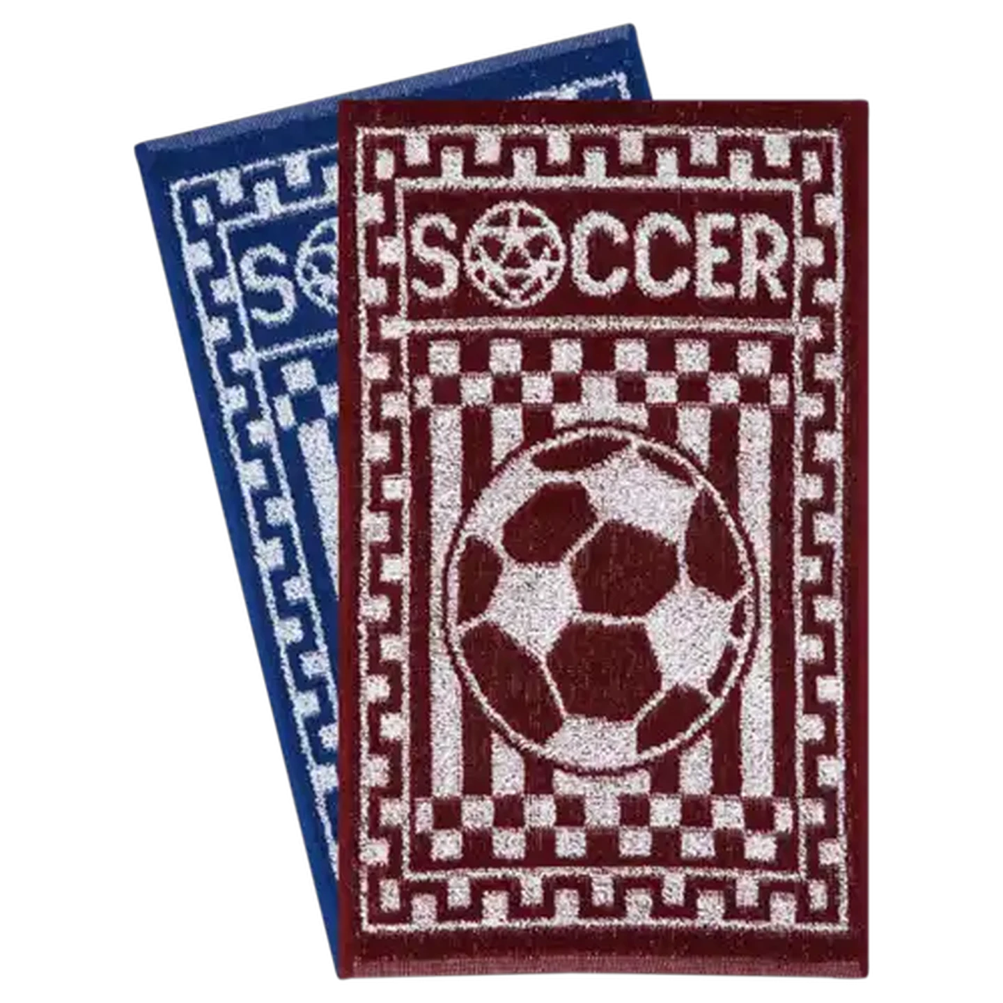 Image of Essentials Soccer Champion Jacquard Guest Towel 30 x 50cm (Colour May Vary)