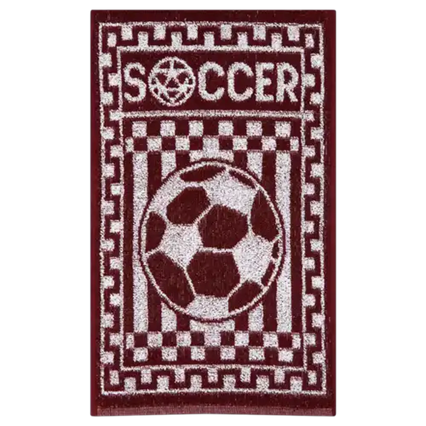 Image of Essentials Soccer Champion Jacquard Guest Towel 30 x 50cm (Colour May Vary)