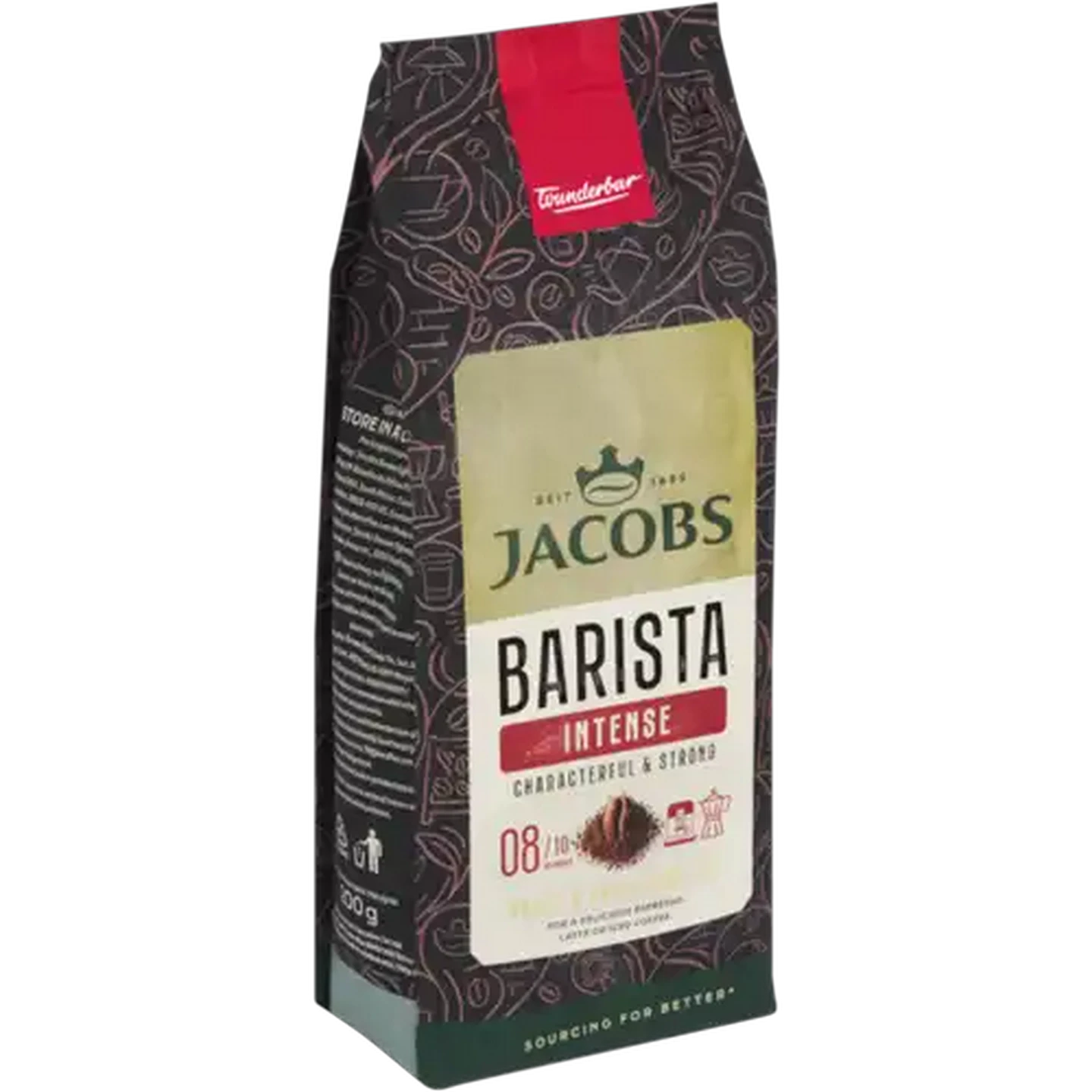 Image of Jacobs Barista Editions Intense Roast & Ground Coffee 200g